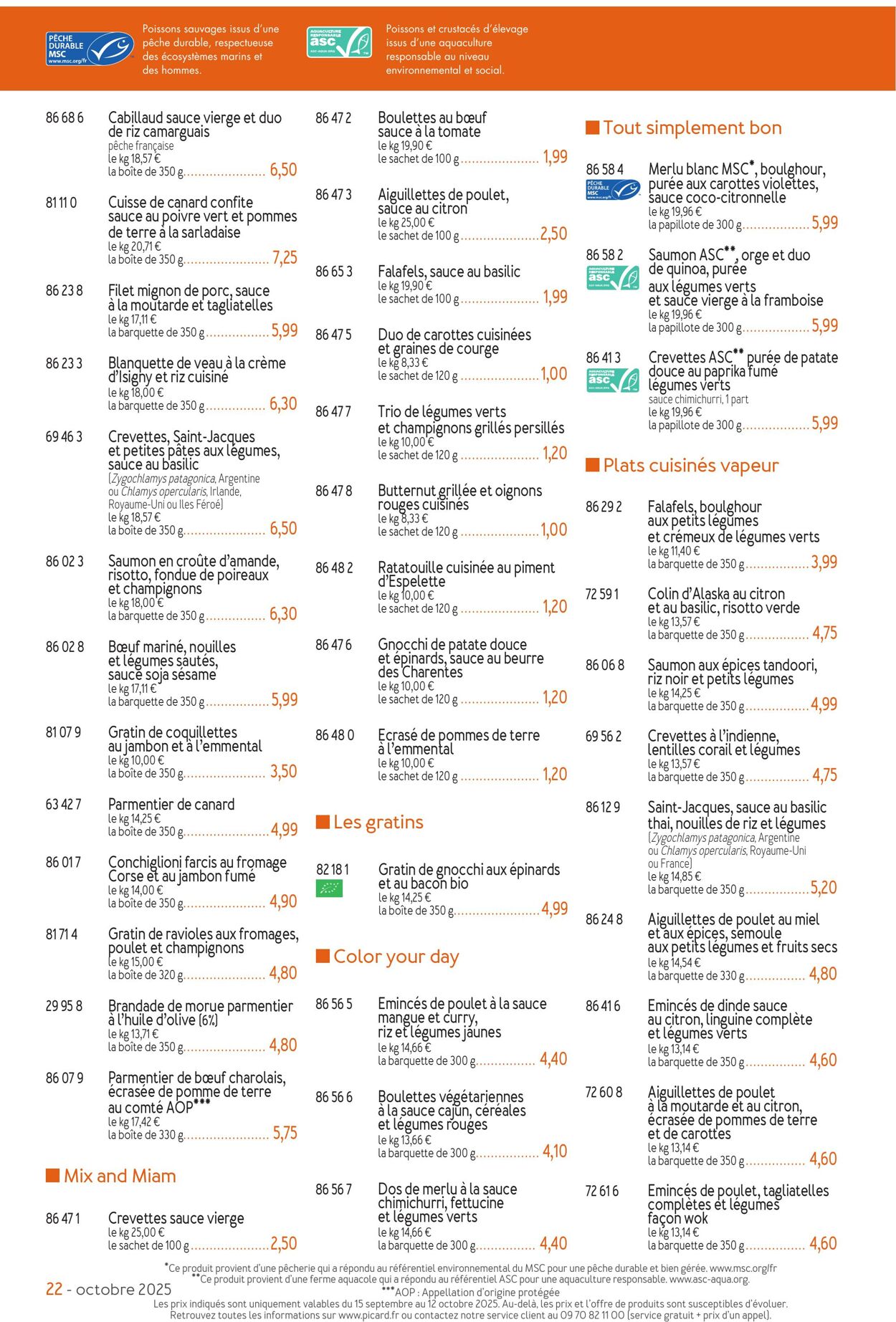 Catalogue Picard 17.11.2025 - 01.12.2025