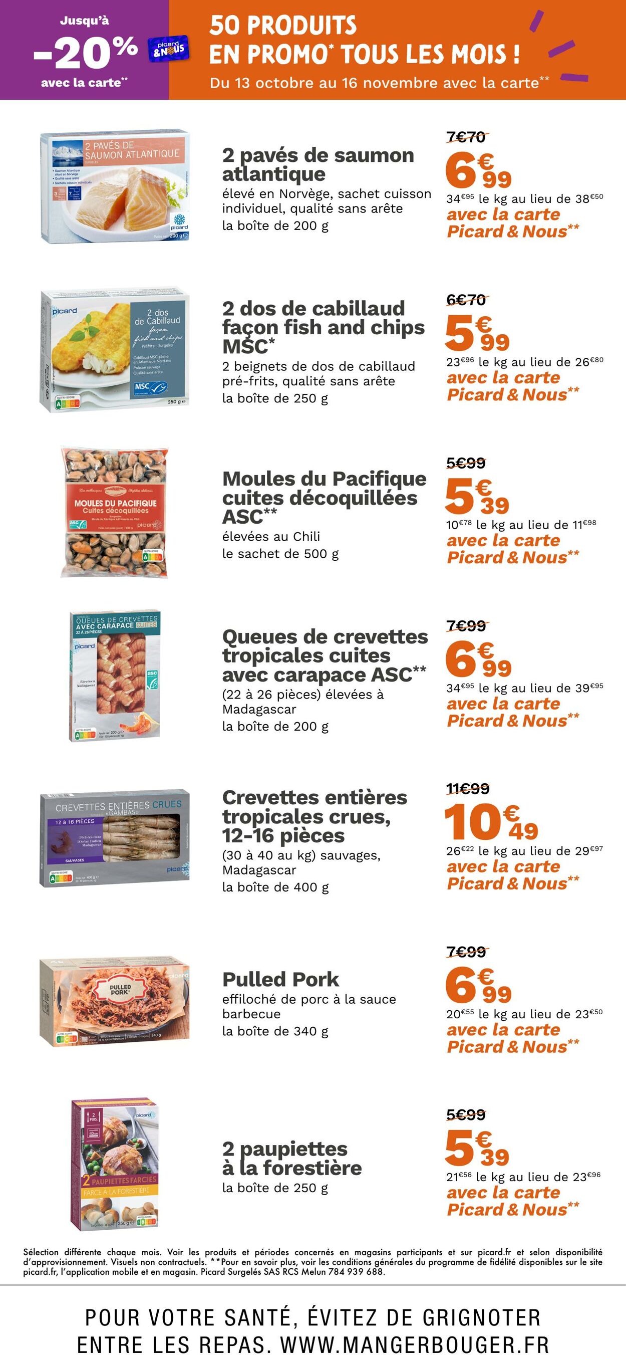Catalogue Picard 27.10.2025 - 03.11.2025