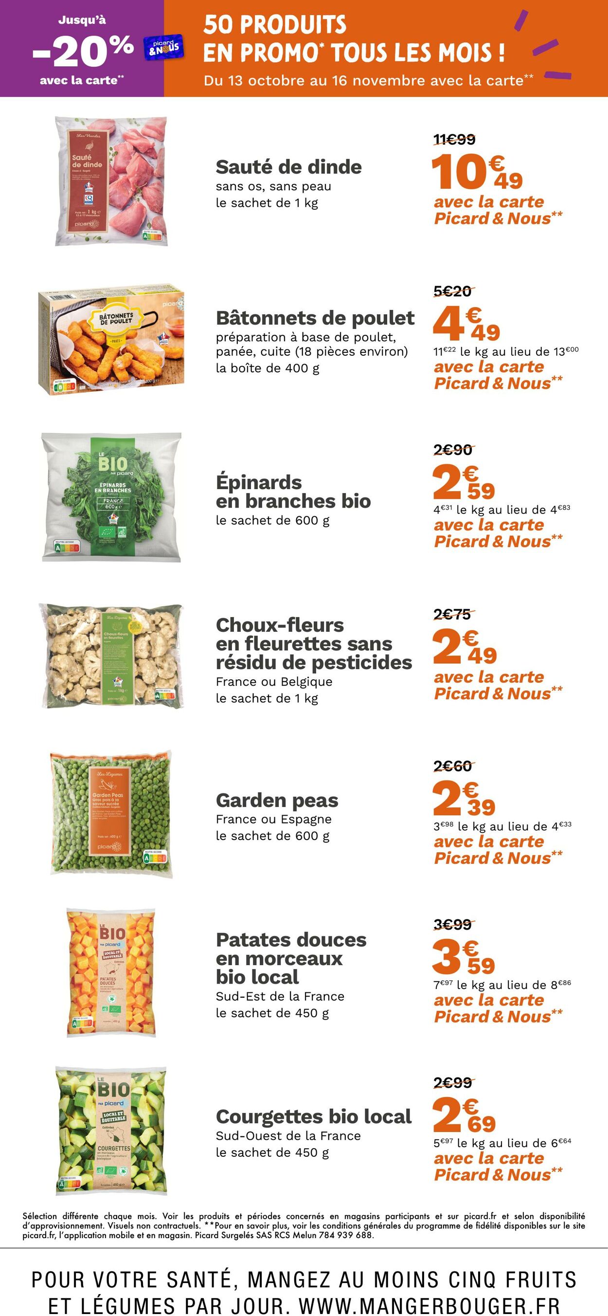 Catalogue Picard 27.10.2025 - 03.11.2025