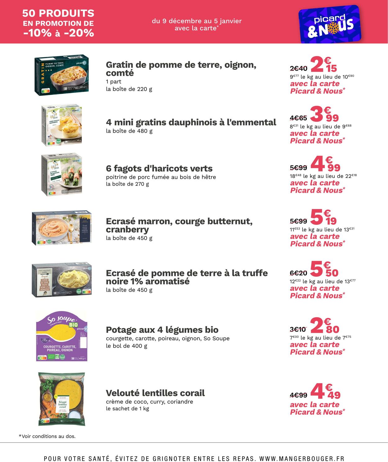 Catalogue Picard 06.01.2025 - 20.01.2025