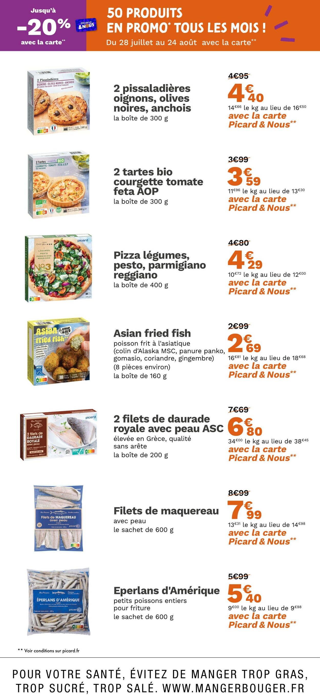 Catalogue Picard 25.08.2025 - 01.09.2025