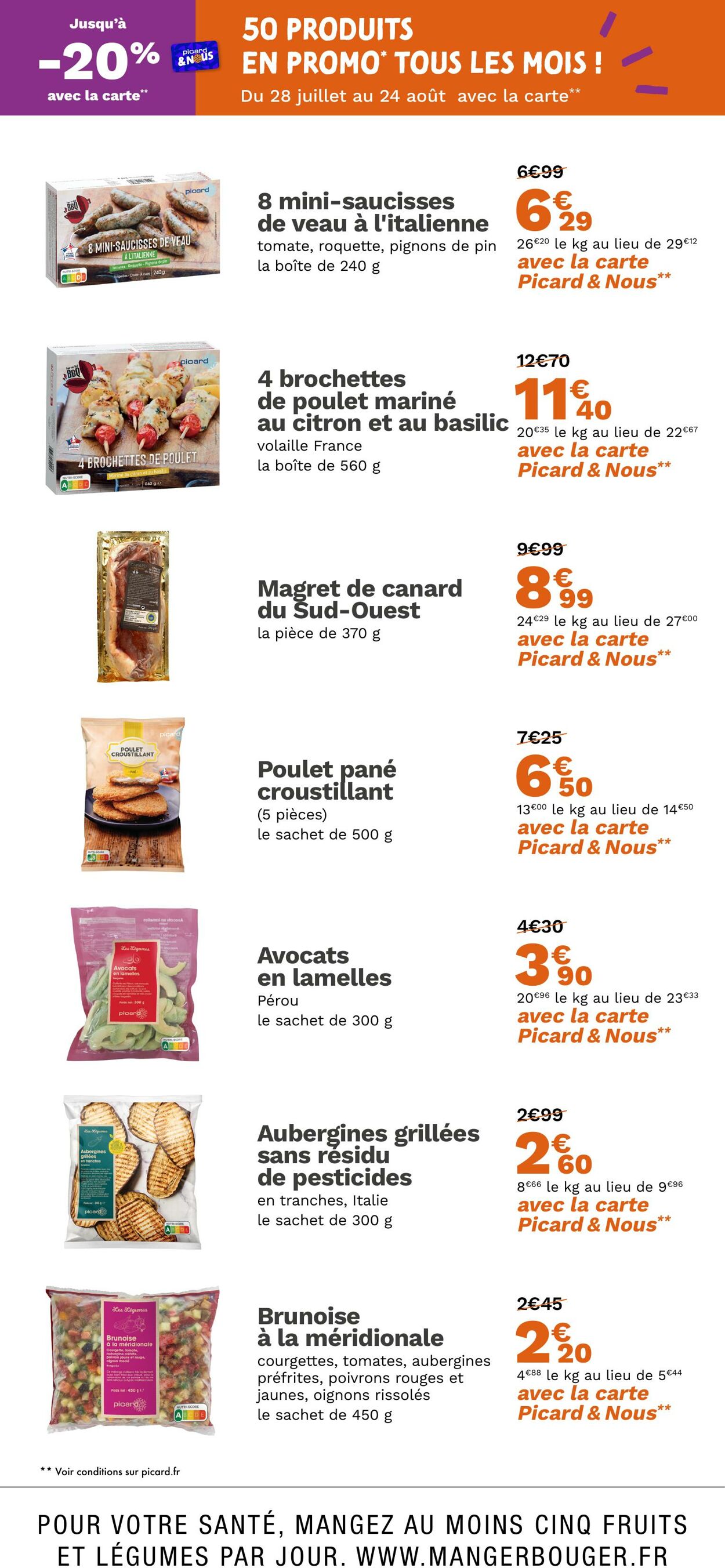 Catalogue Picard 25.08.2025 - 01.09.2025