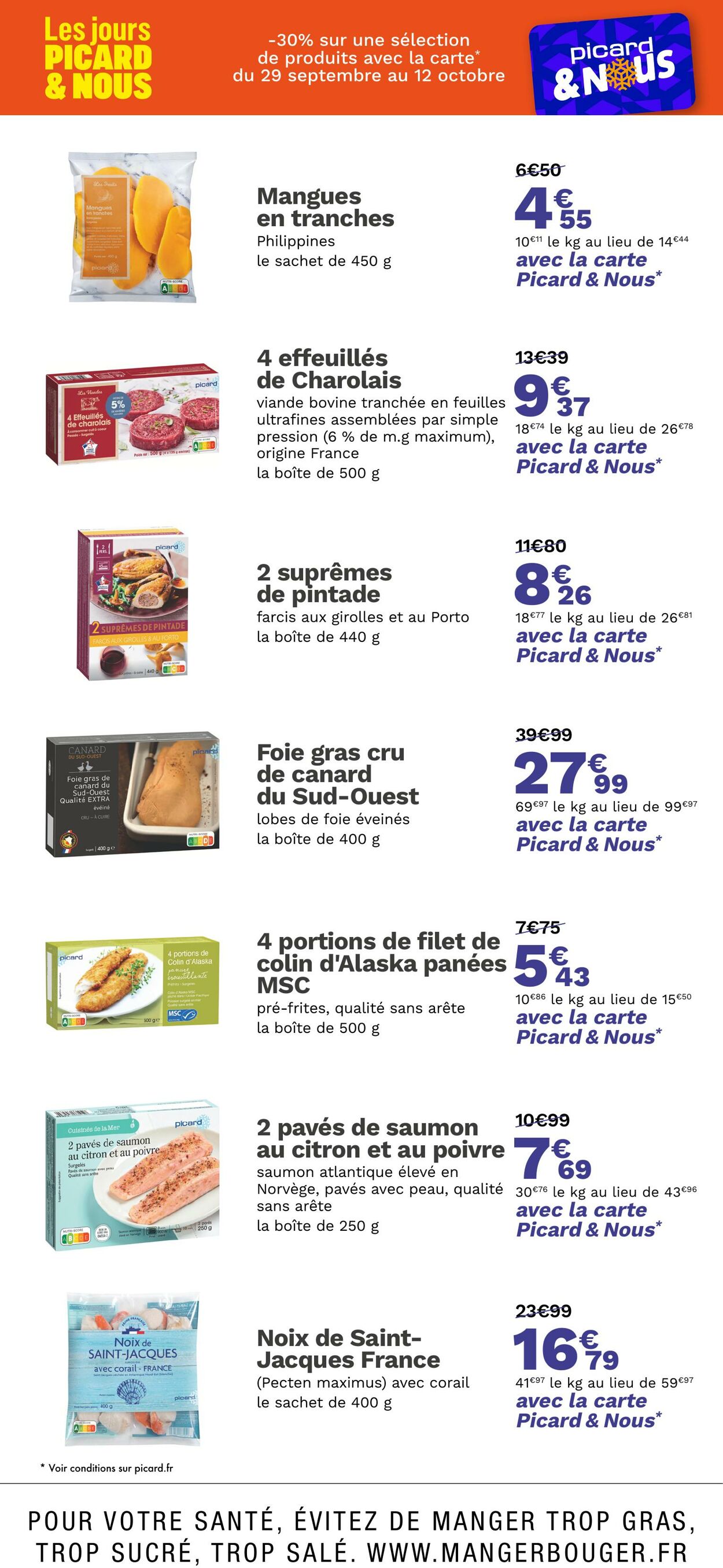 Catalogue Picard 13.10.2025 - 27.10.2025
