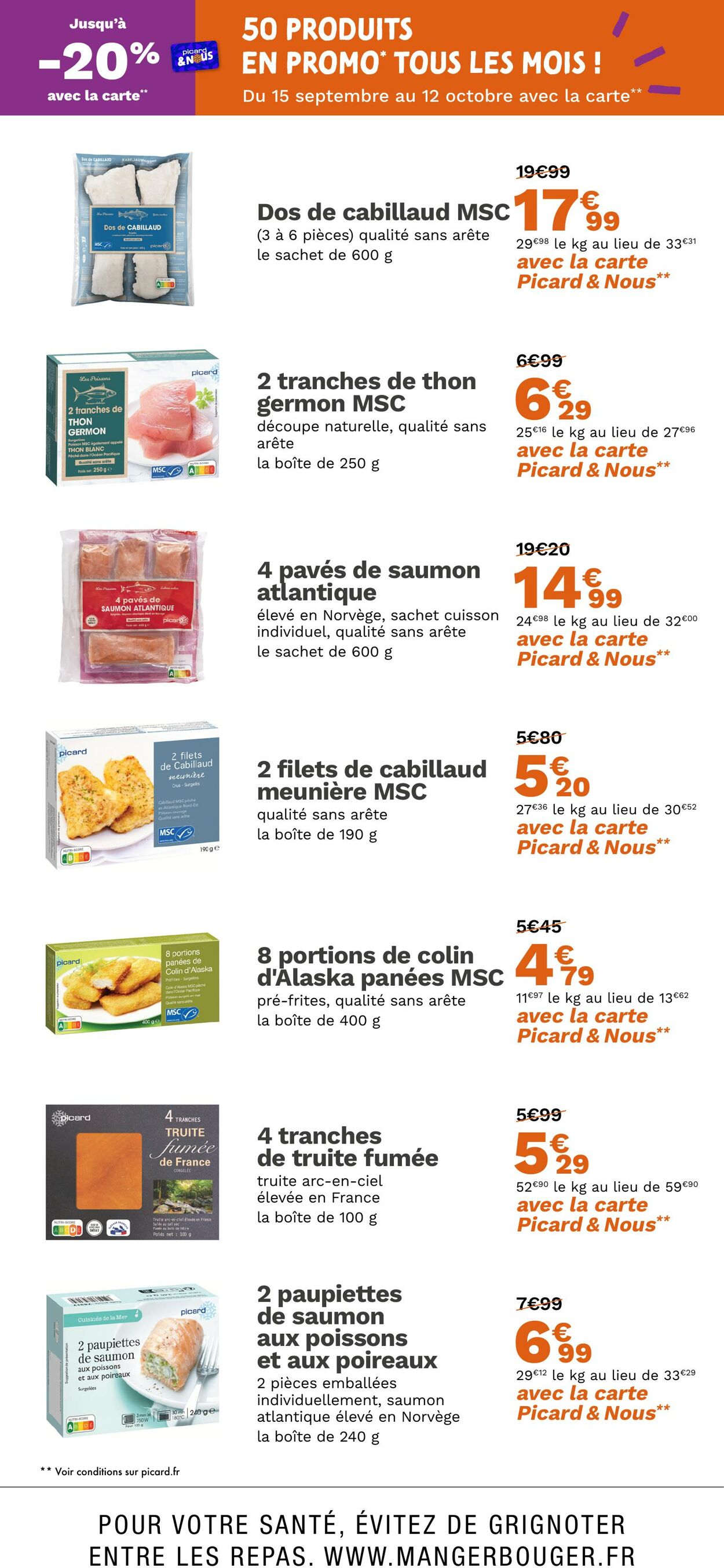 Catalogue Picard 13.10.2025 - 27.10.2025