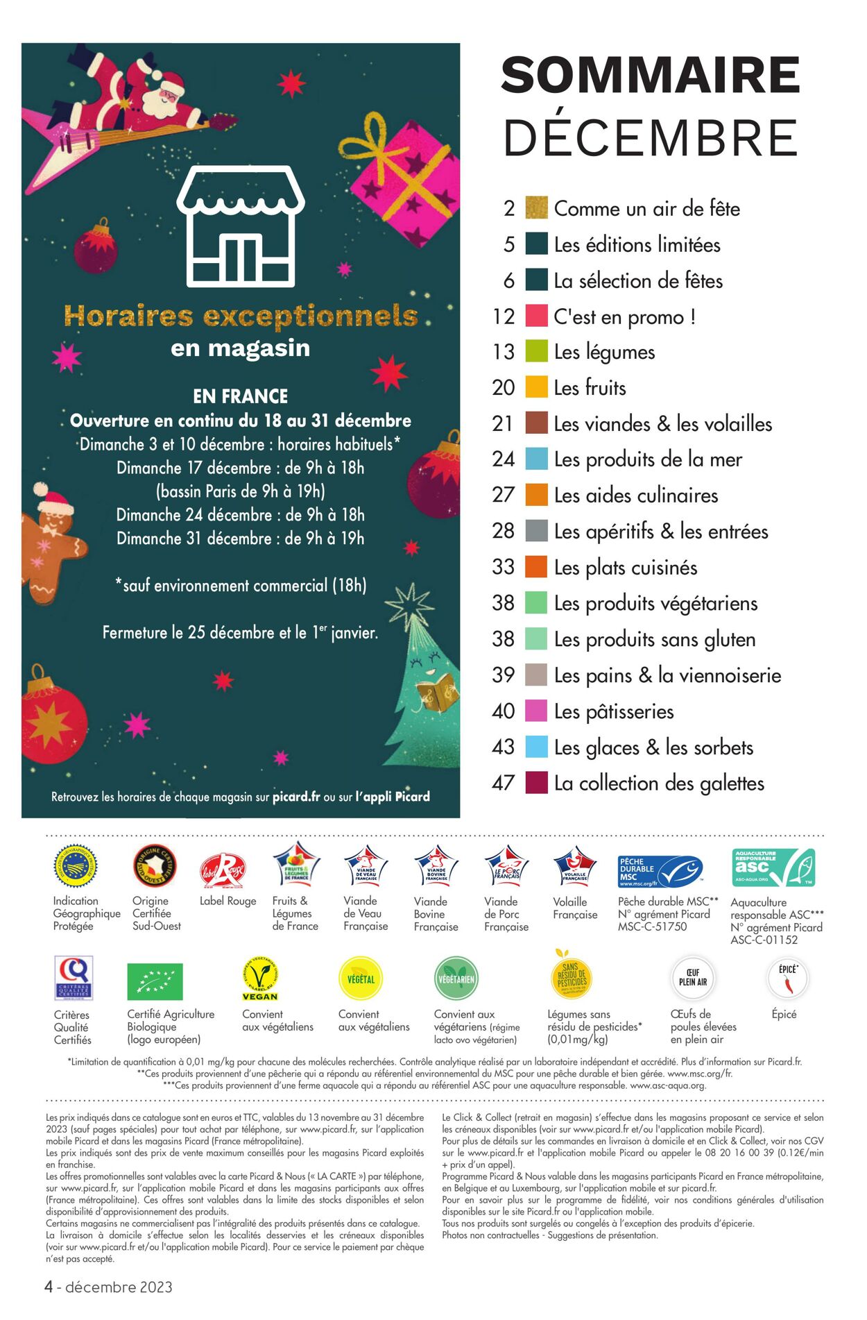 Catalogue Picard 13.11.2023 - 31.12.2023