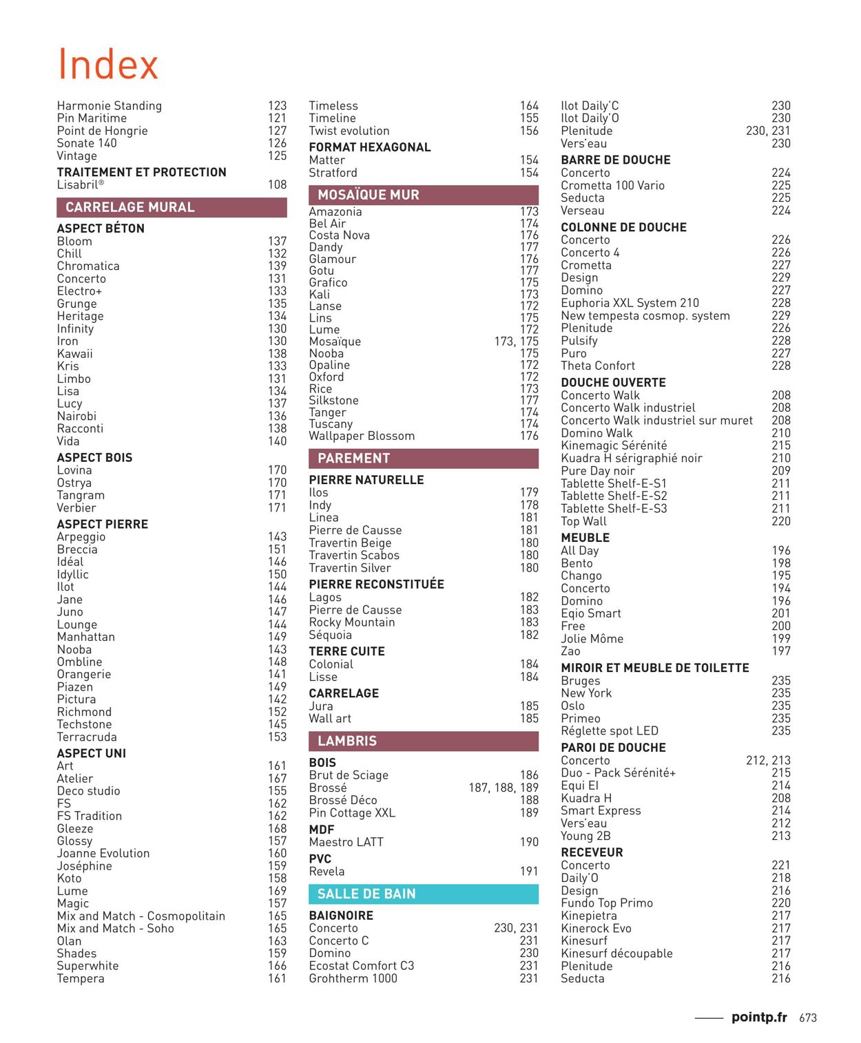 Catalogue Point P 01.06.2023 - 31.03.2024