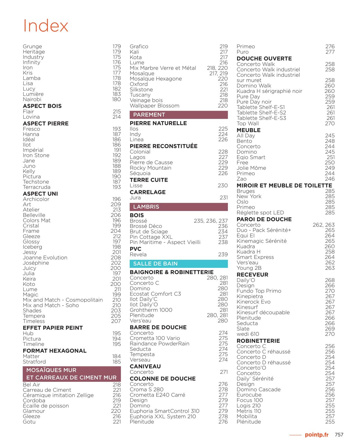 Catalogue Point P 01.08.2022 - 31.07.2023