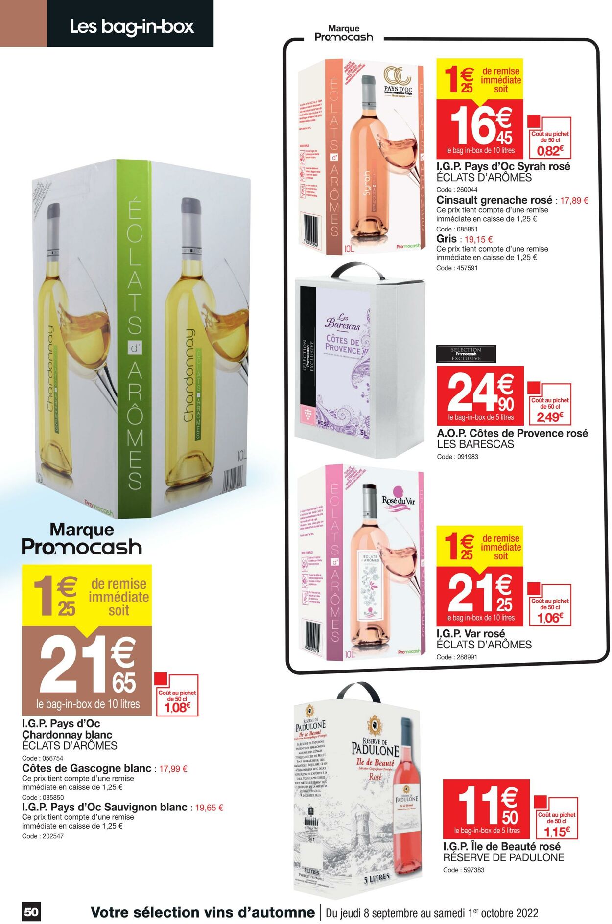 Catalogue Promocash 08.09.2022 - 01.10.2022