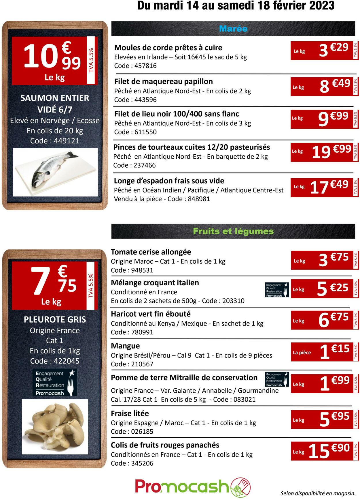 Catalogue Promocash 14.02.2023 - 18.02.2023