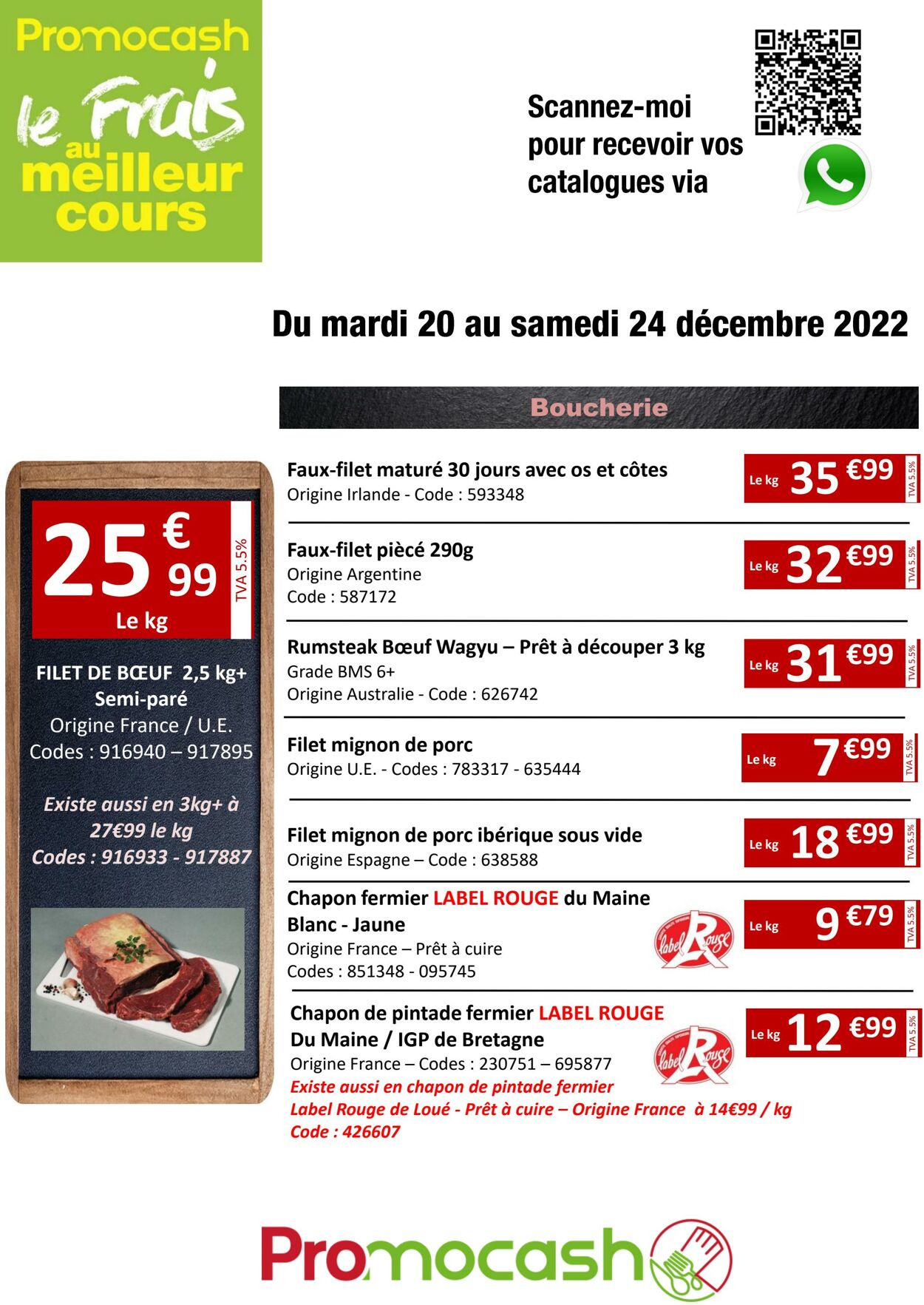 Catalogue Promocash 20.12.2022 - 24.12.2022