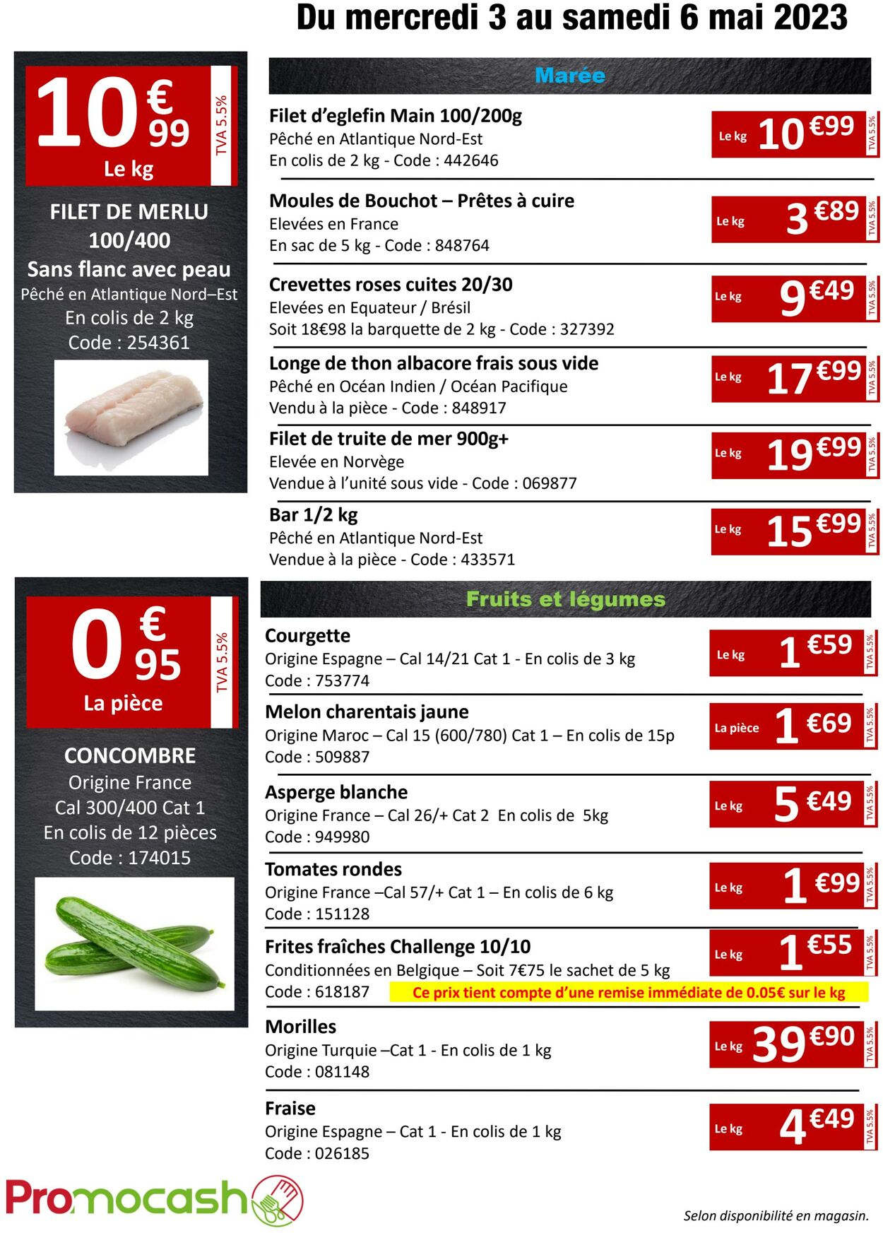 Catalogue Promocash 03.05.2023 - 06.05.2023