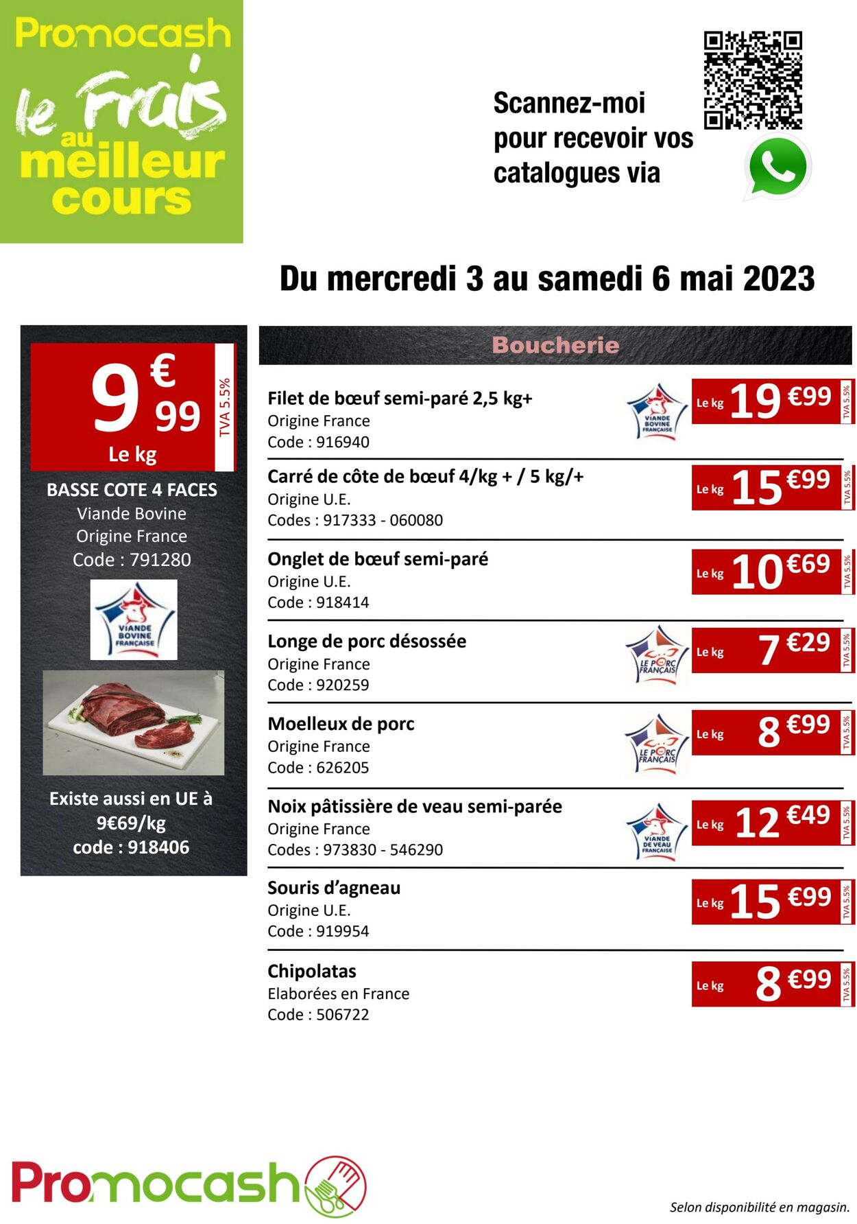 Catalogue Promocash 03.05.2023 - 06.05.2023