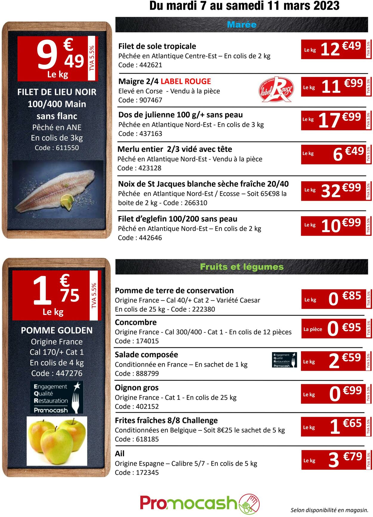 Catalogue Promocash 07.03.2023 - 11.03.2023