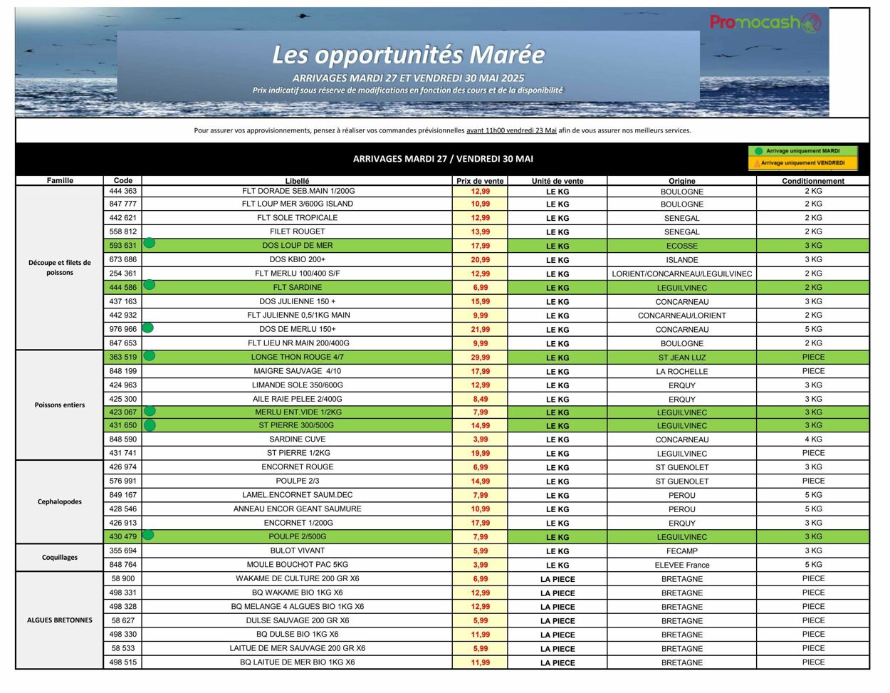 Catalogue Promocash 25.05.2025 - 08.06.2025