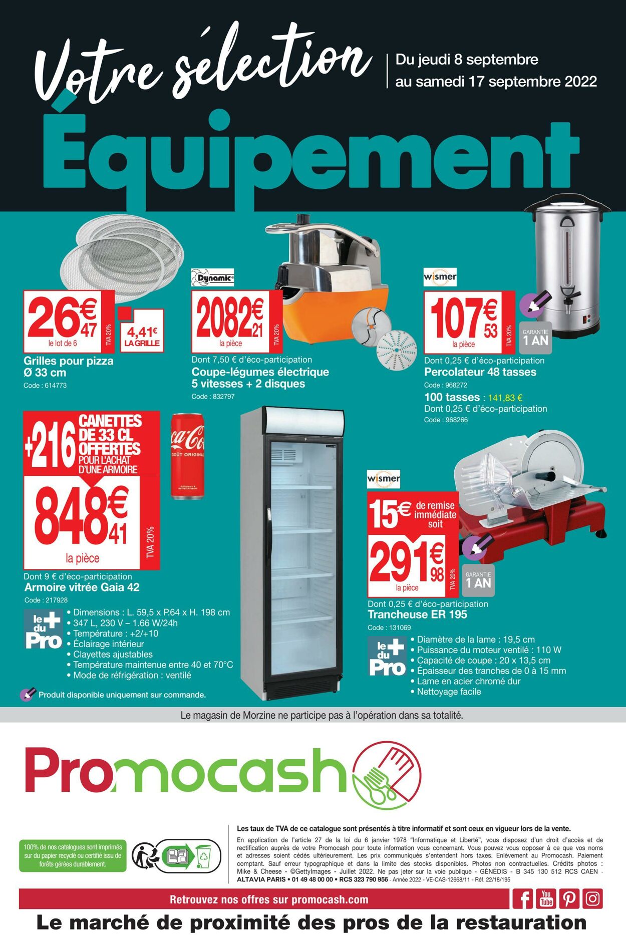 Catalogue Promocash 08.09.2022 - 17.09.2022