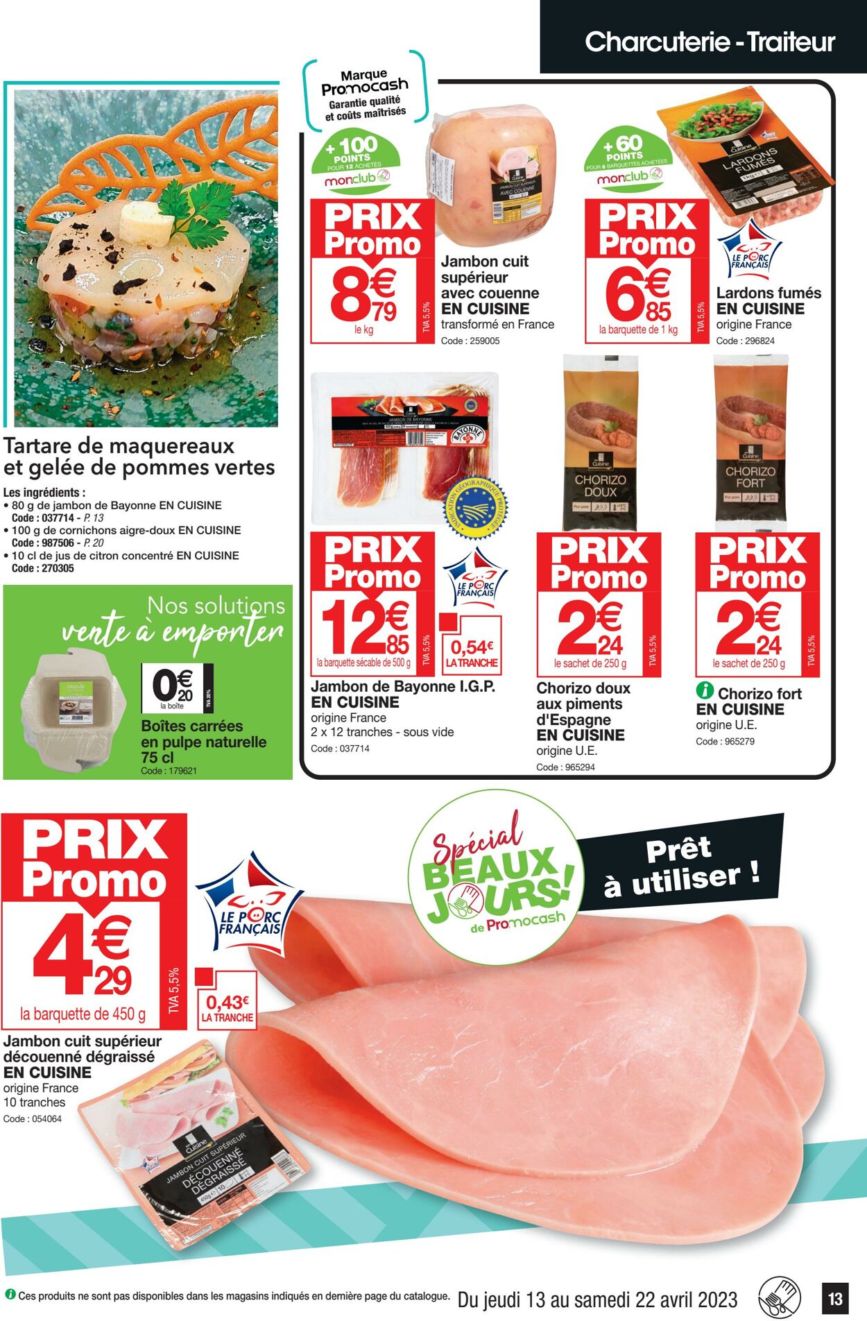 Catalogue Promocash 13.04.2023 - 22.04.2023