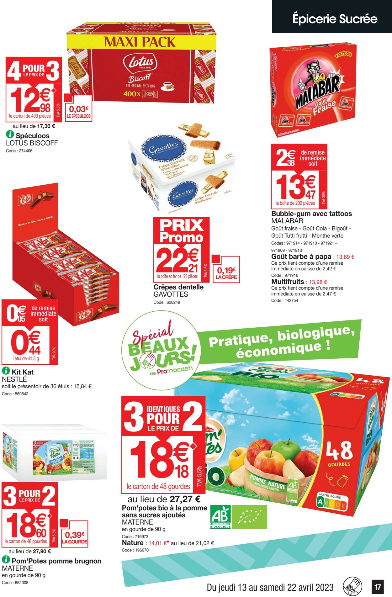 Catalogue Promocash 13.04.2023 - 22.04.2023