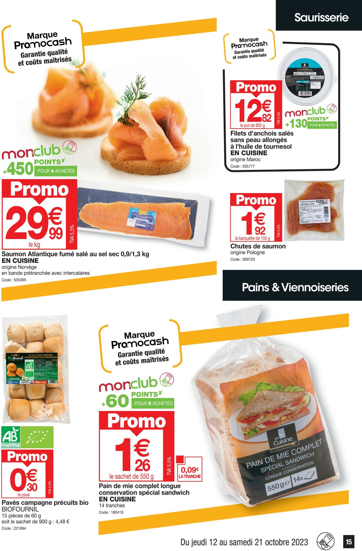 Catalogue Promocash 12.10.2023 - 21.10.2023