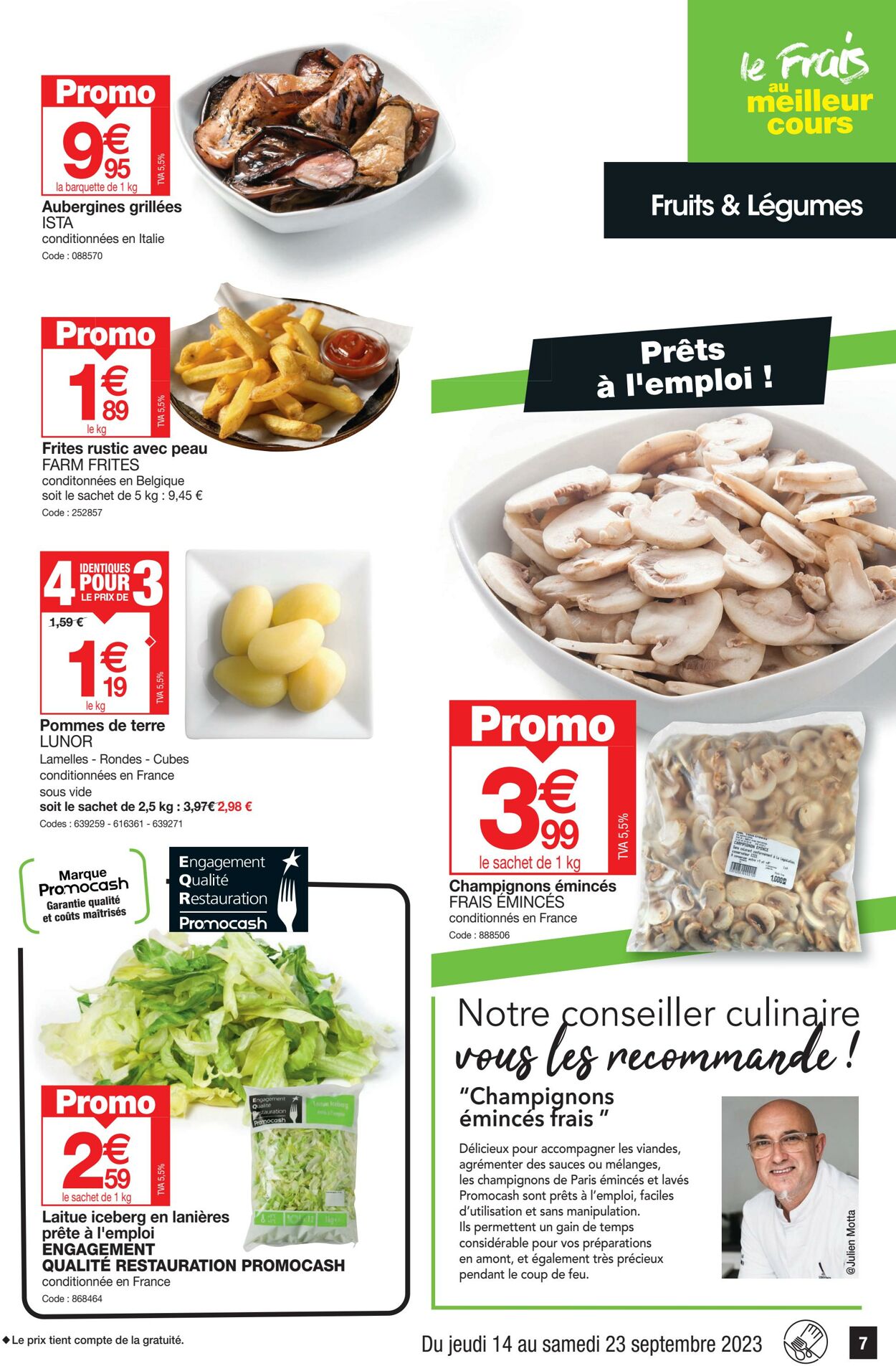 Catalogue Promocash 14.09.2023 - 23.09.2023