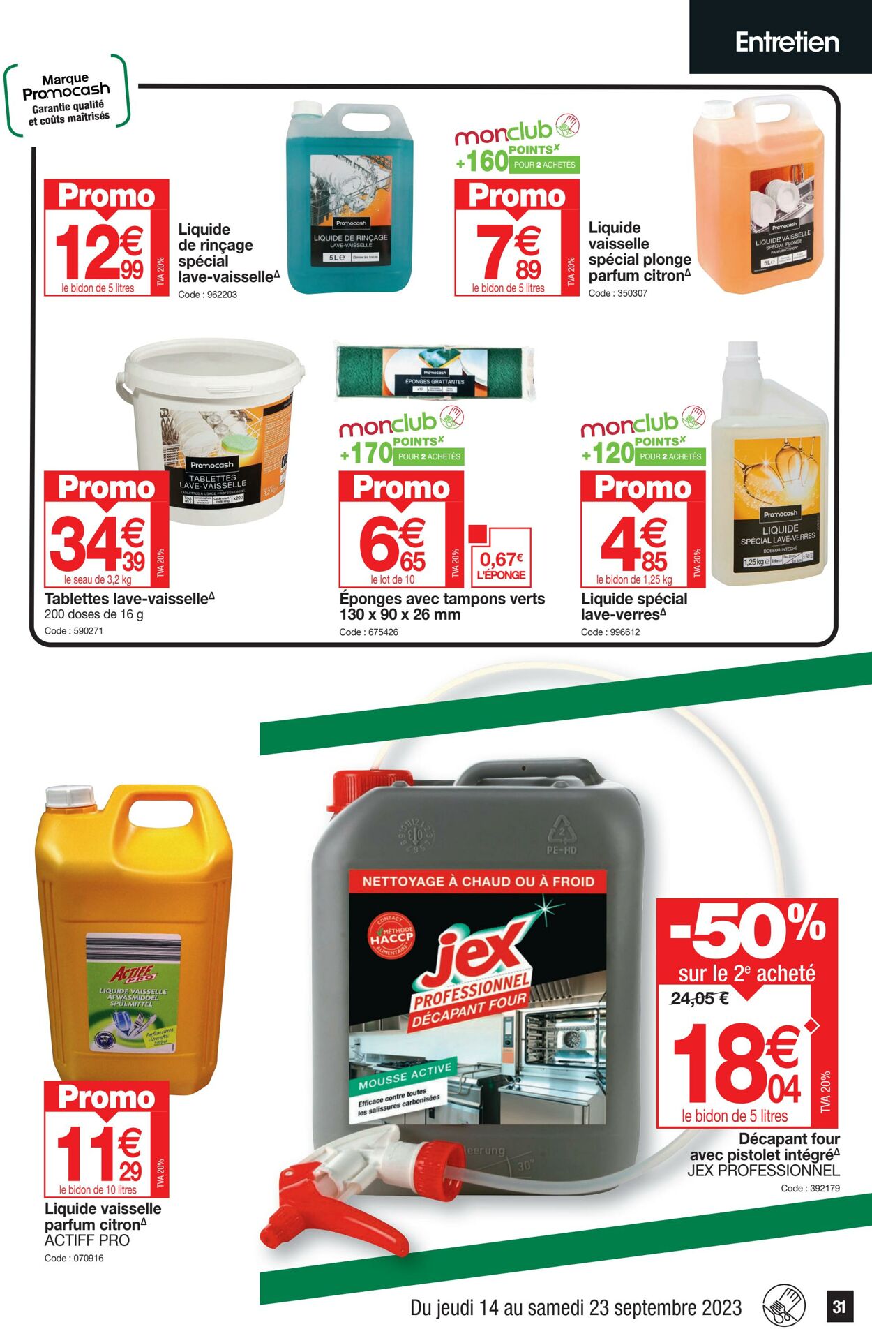 Catalogue Promocash 14.09.2023 - 23.09.2023