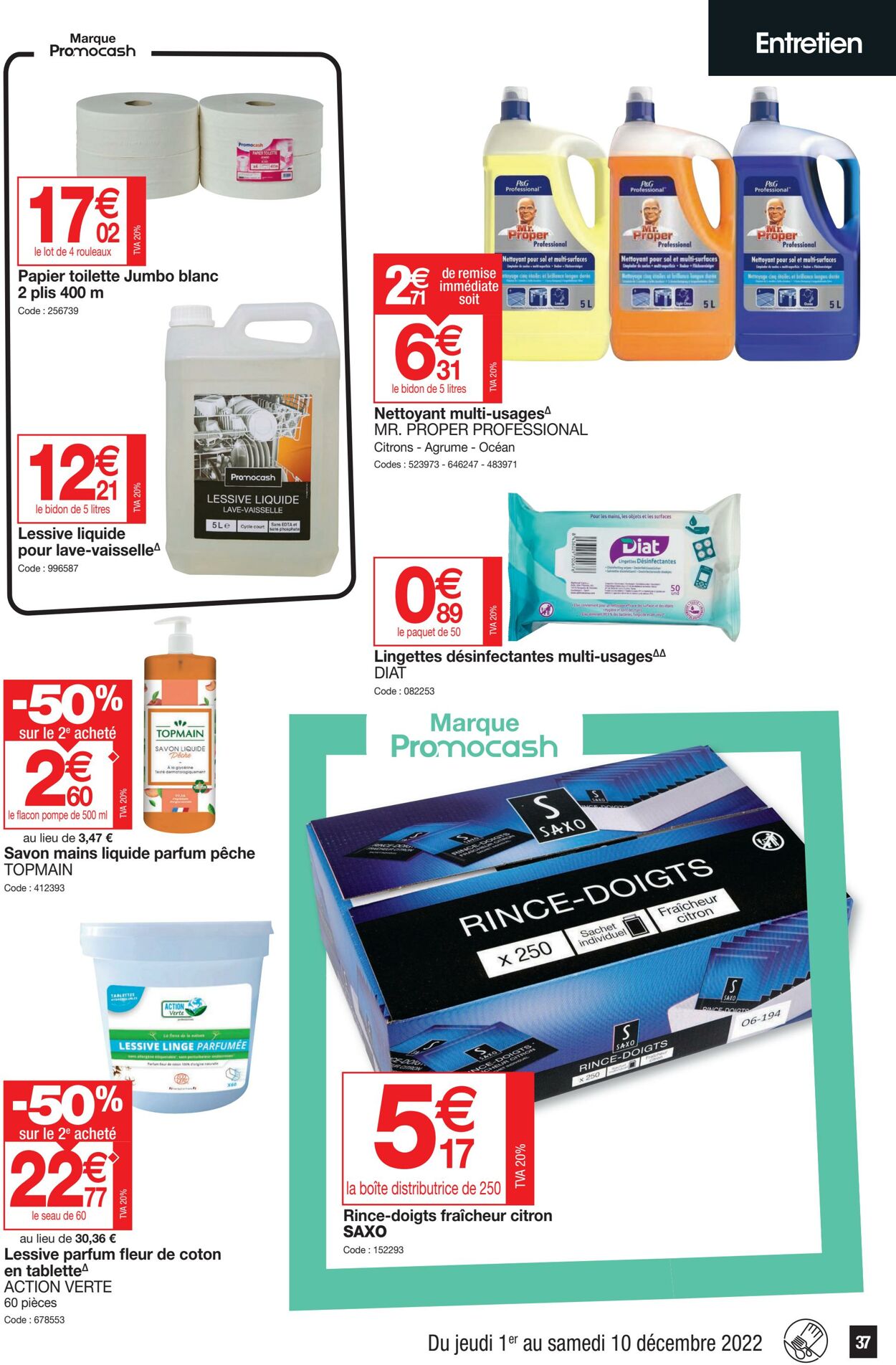 Catalogue Promocash 01.12.2022 - 10.12.2022