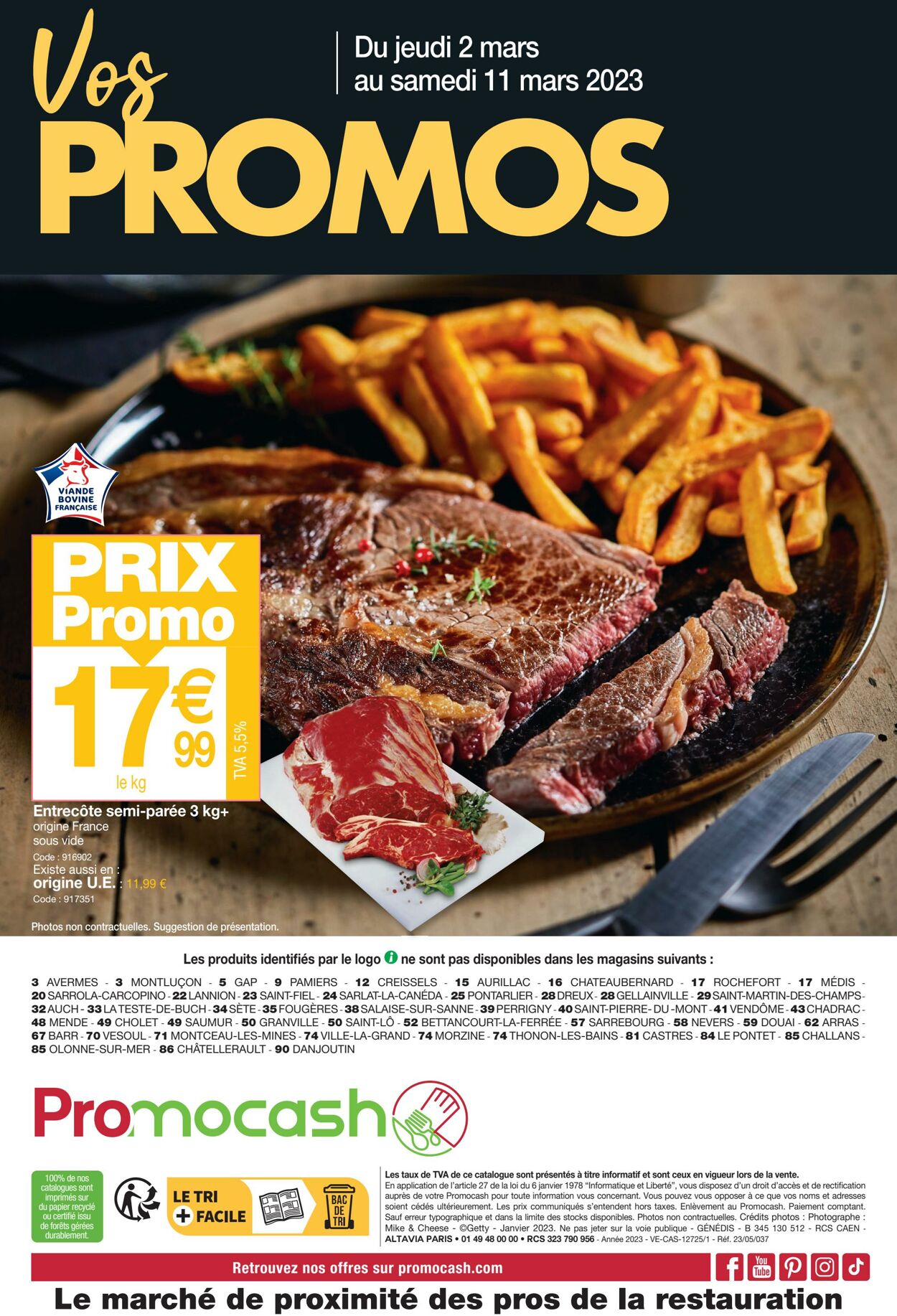 Catalogue Promocash 02.03.2023 - 11.03.2023