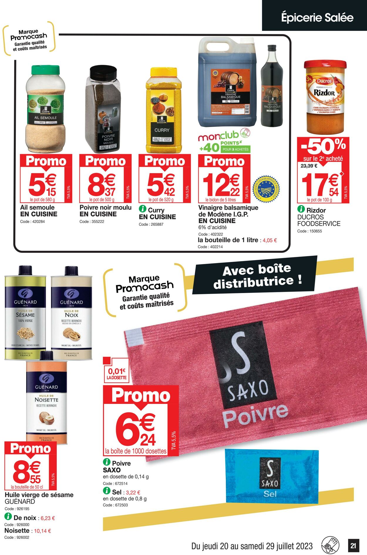 Catalogue Promocash 20.07.2023 - 29.07.2023