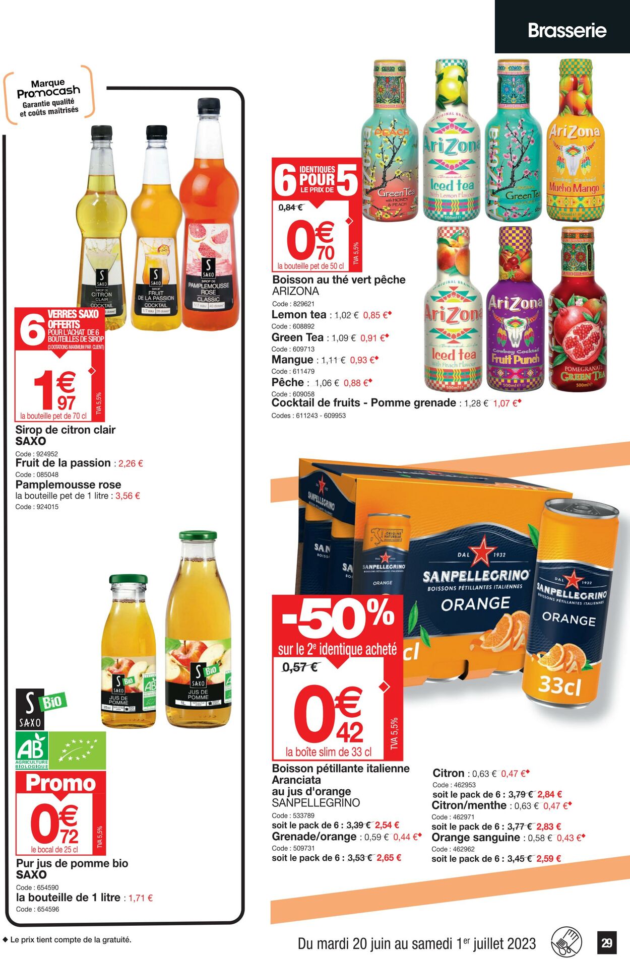 Catalogue Promocash 20.06.2023 - 01.07.2023