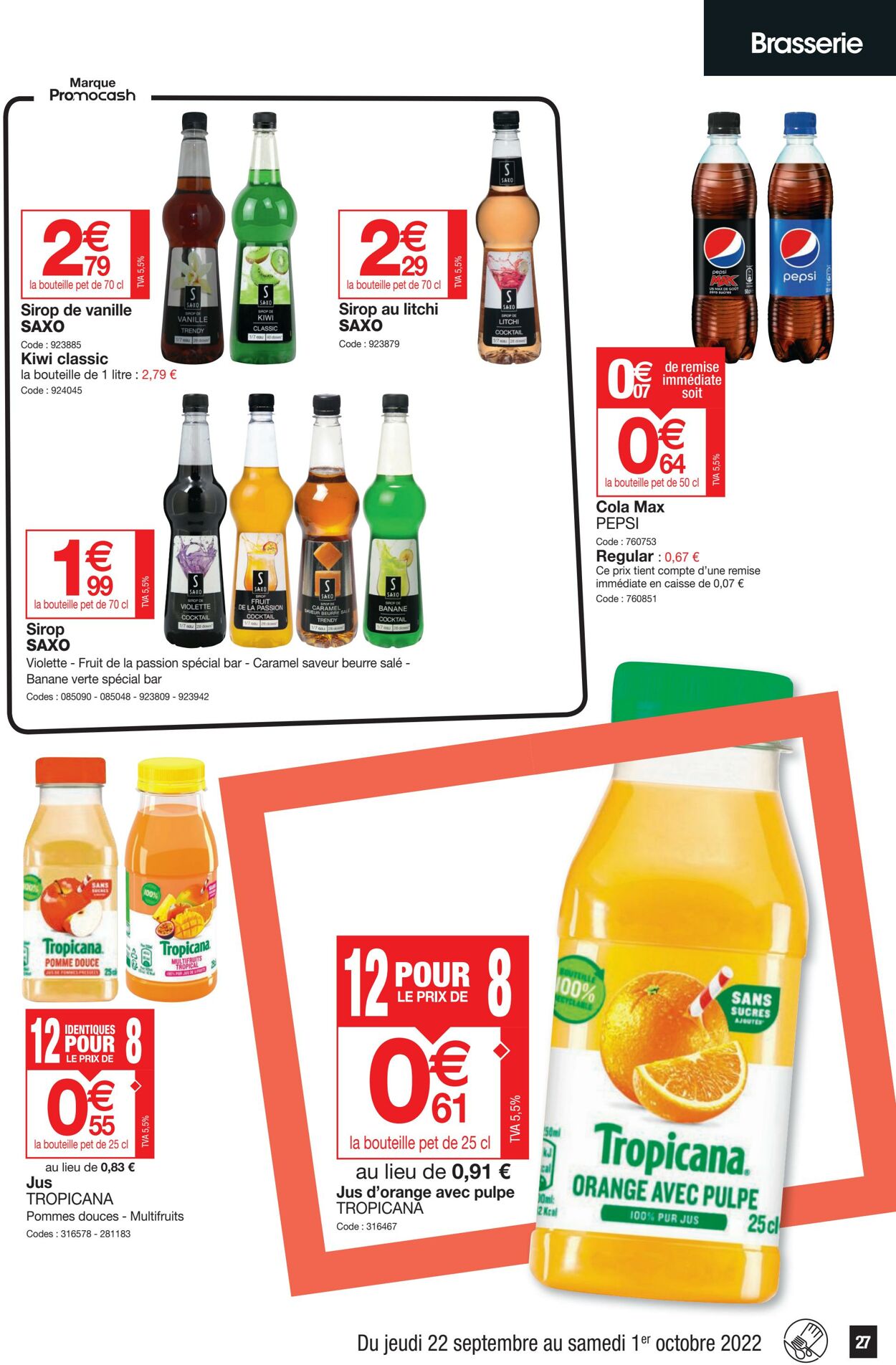 Catalogue Promocash 22.09.2022 - 01.10.2022