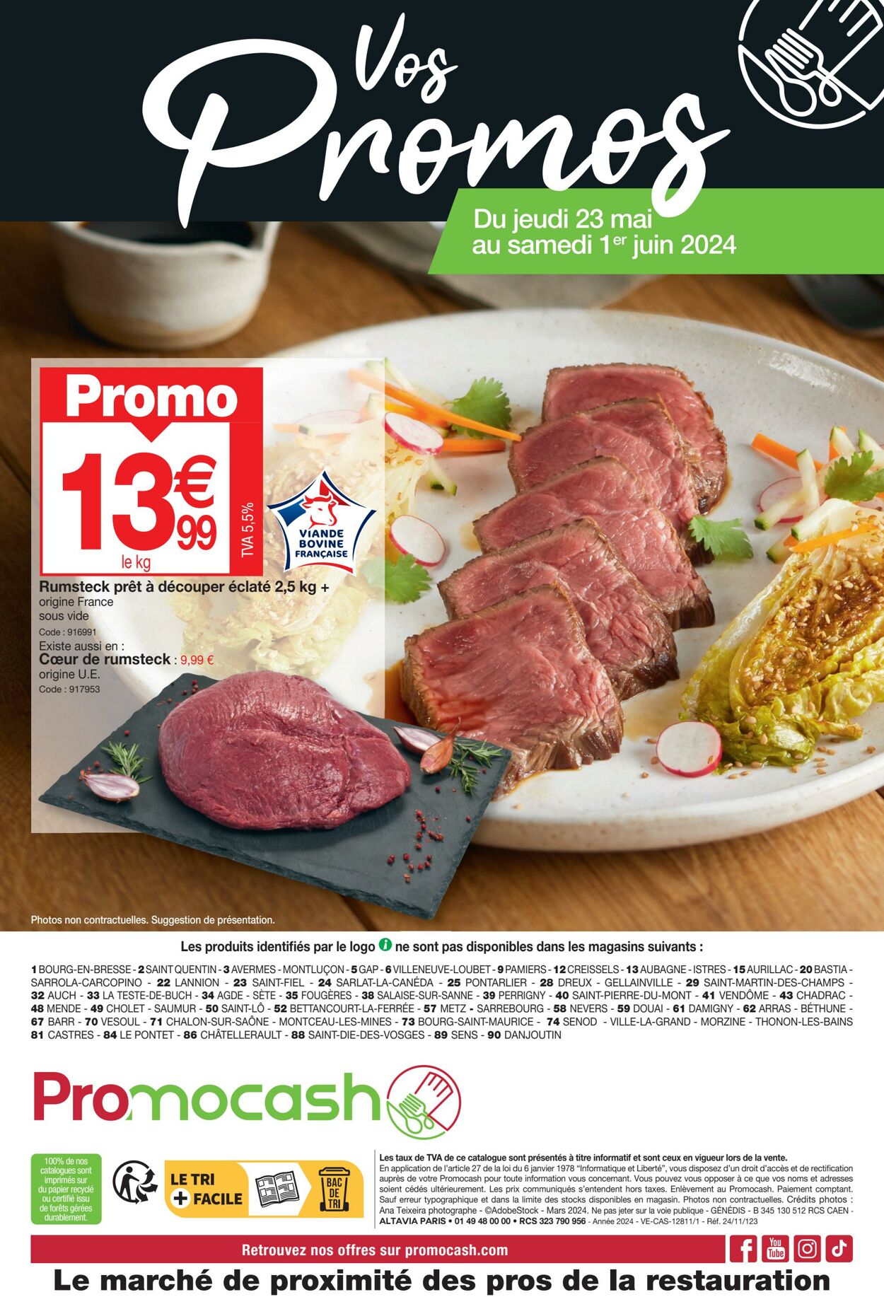 Catalogue Promocash 23.05.2024 - 01.06.2024