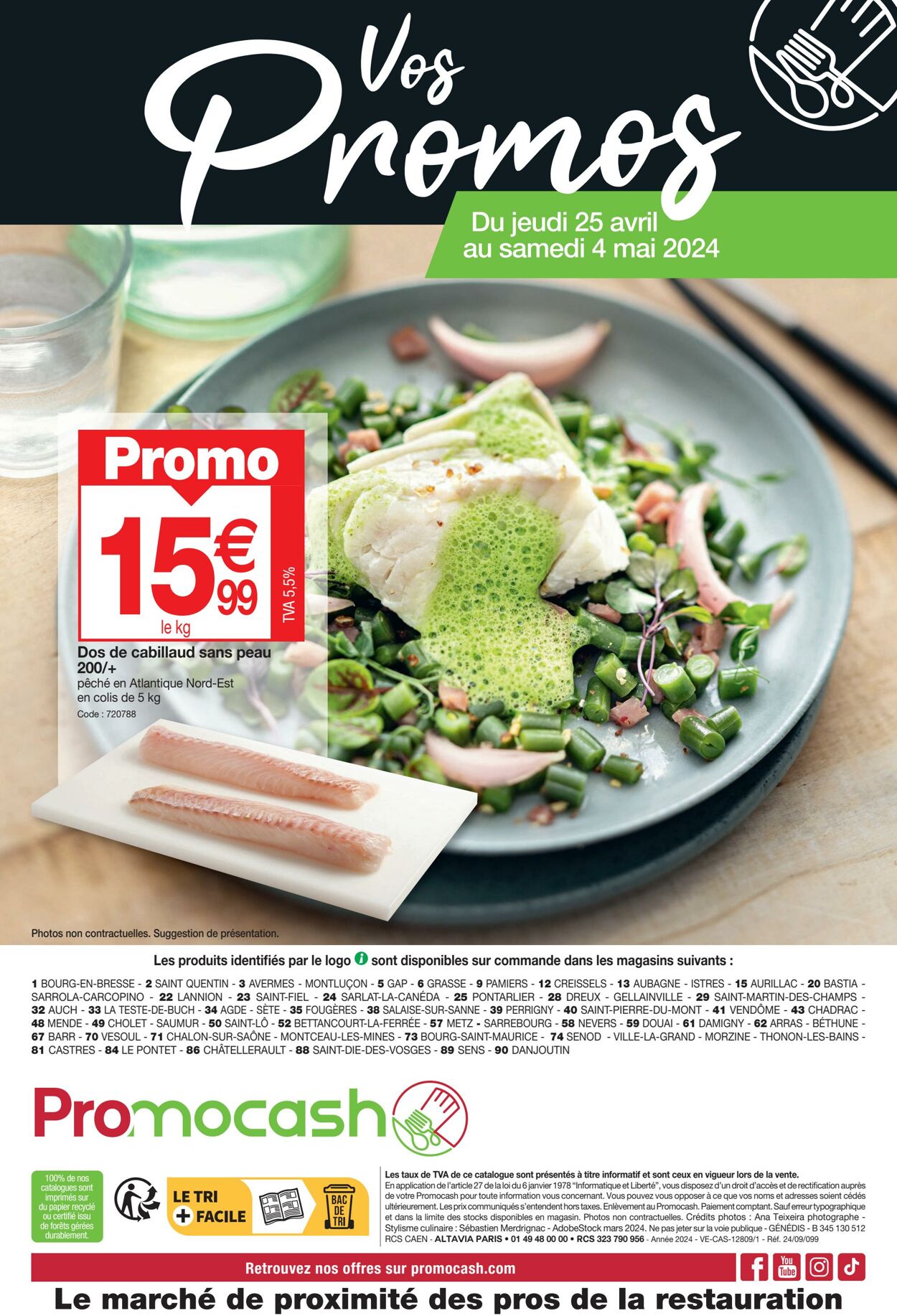 Catalogue Promocash 25.04.2024 - 04.05.2024