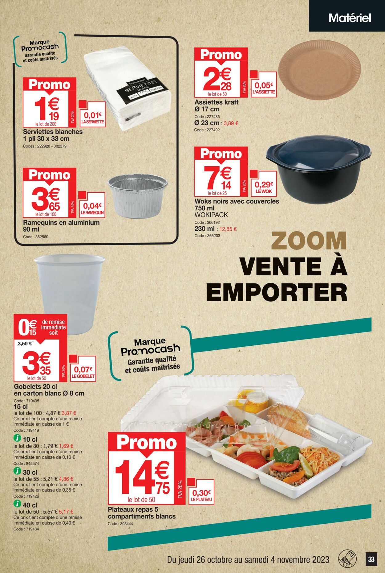 Catalogue Promocash 26.10.2023 - 04.11.2023