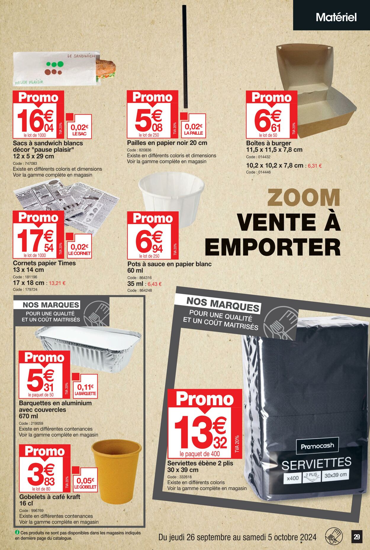 Catalogue Promocash 24.09.2024 - 06.10.2024