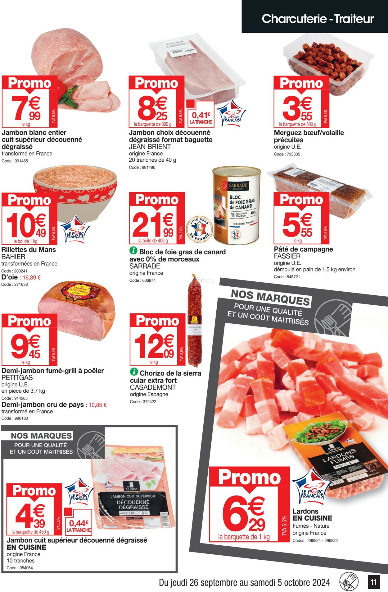 Catalogue Promocash 24.09.2024 - 06.10.2024