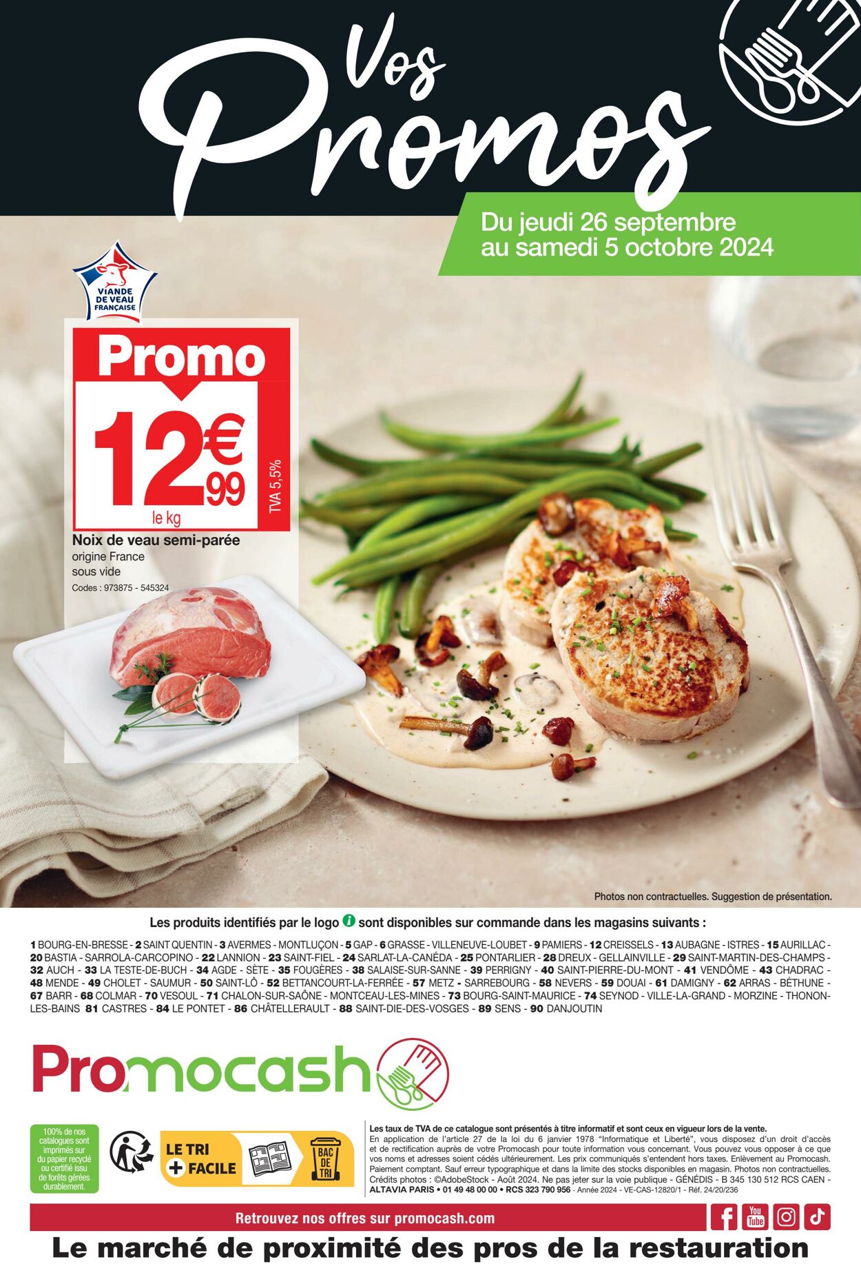 Catalogue Promocash 24.09.2024 - 06.10.2024