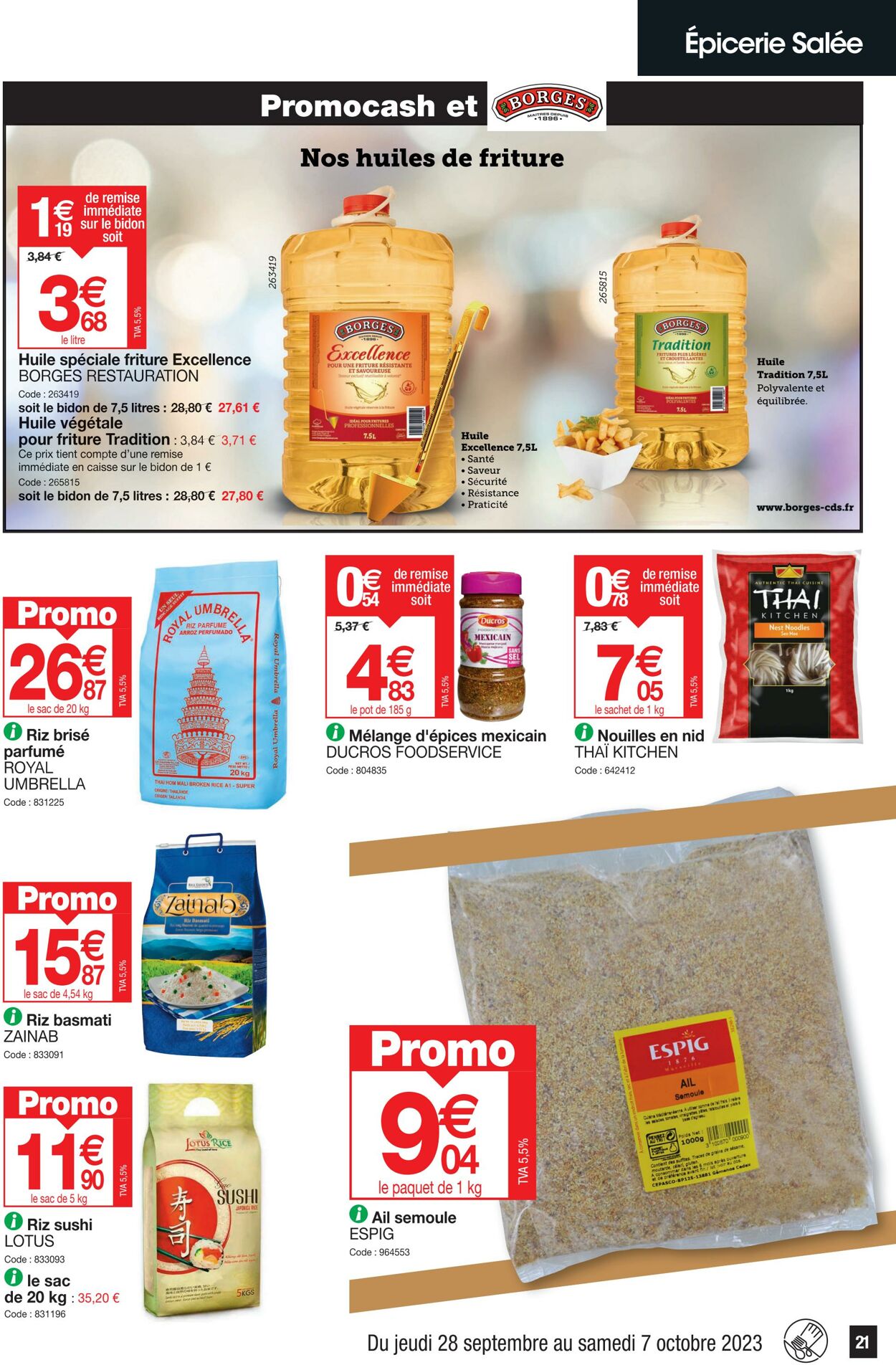 Catalogue Promocash 28.09.2023 - 07.10.2023