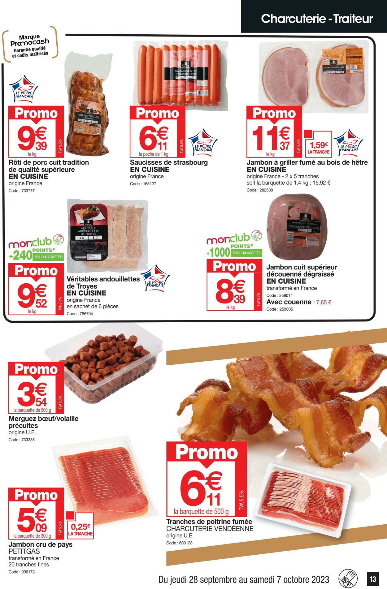 Catalogue Promocash 28.09.2023 - 07.10.2023