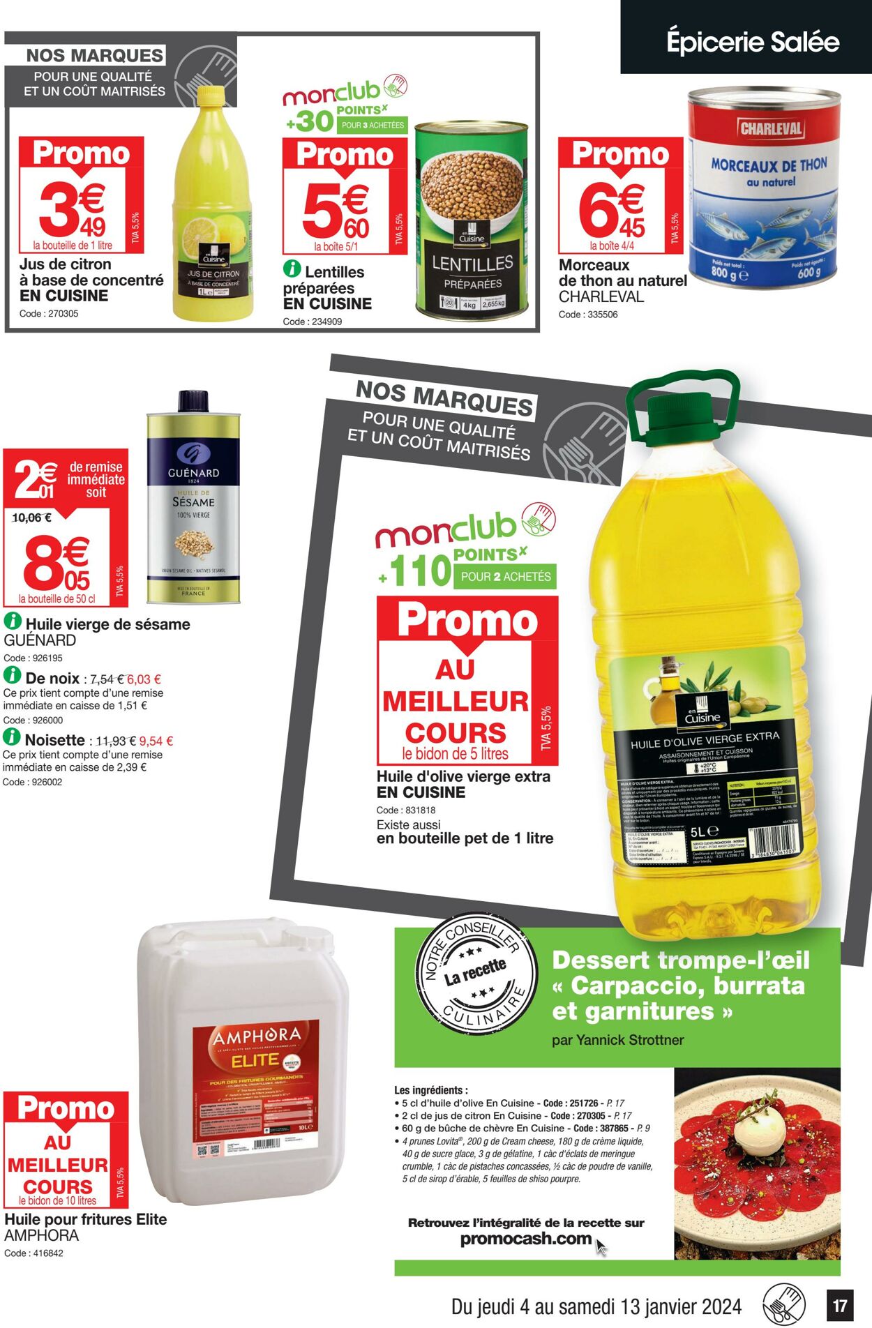 Catalogue Promocash 04.01.2024 - 13.01.2024