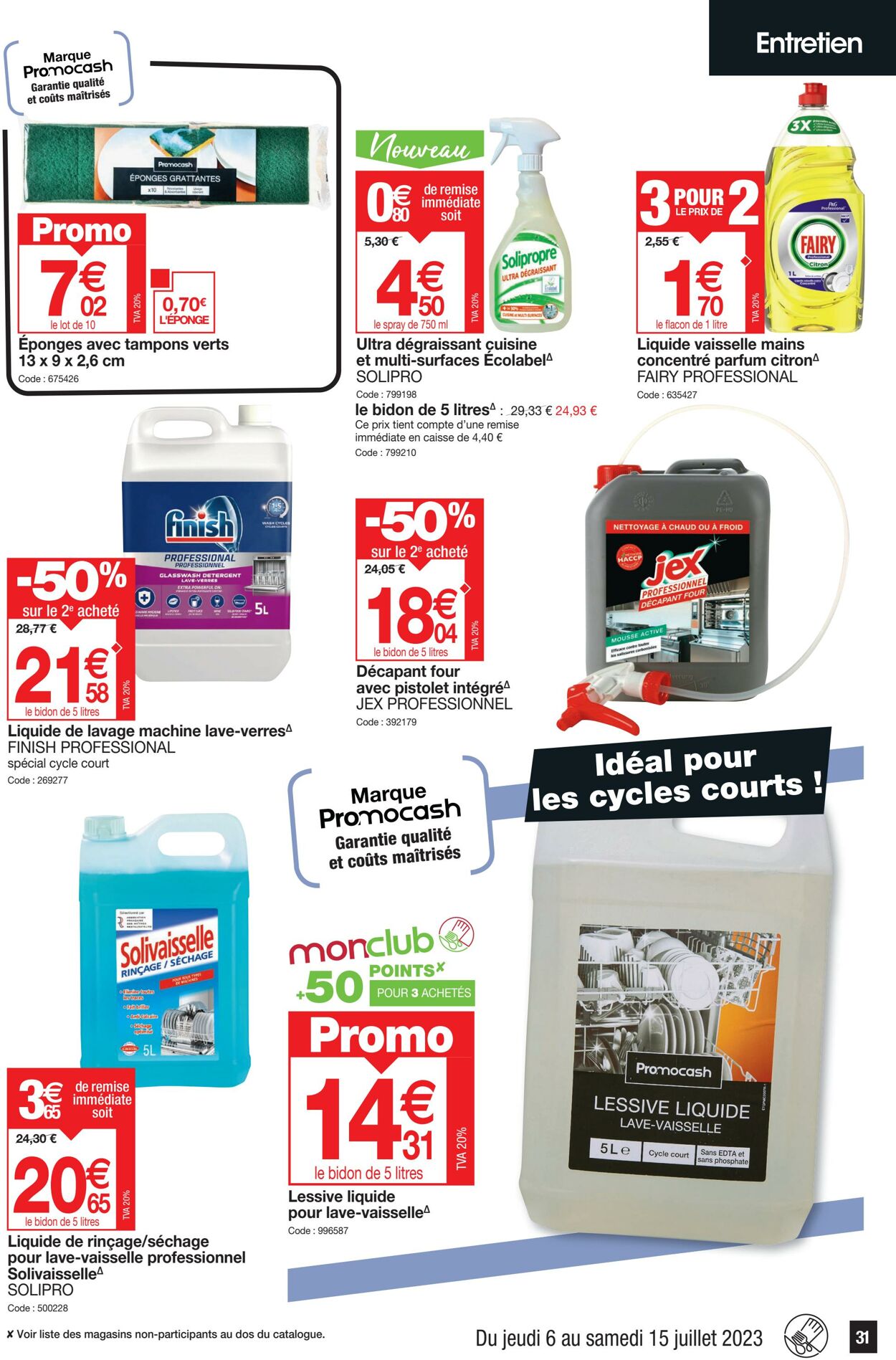 Catalogue Promocash 06.07.2023 - 15.07.2023