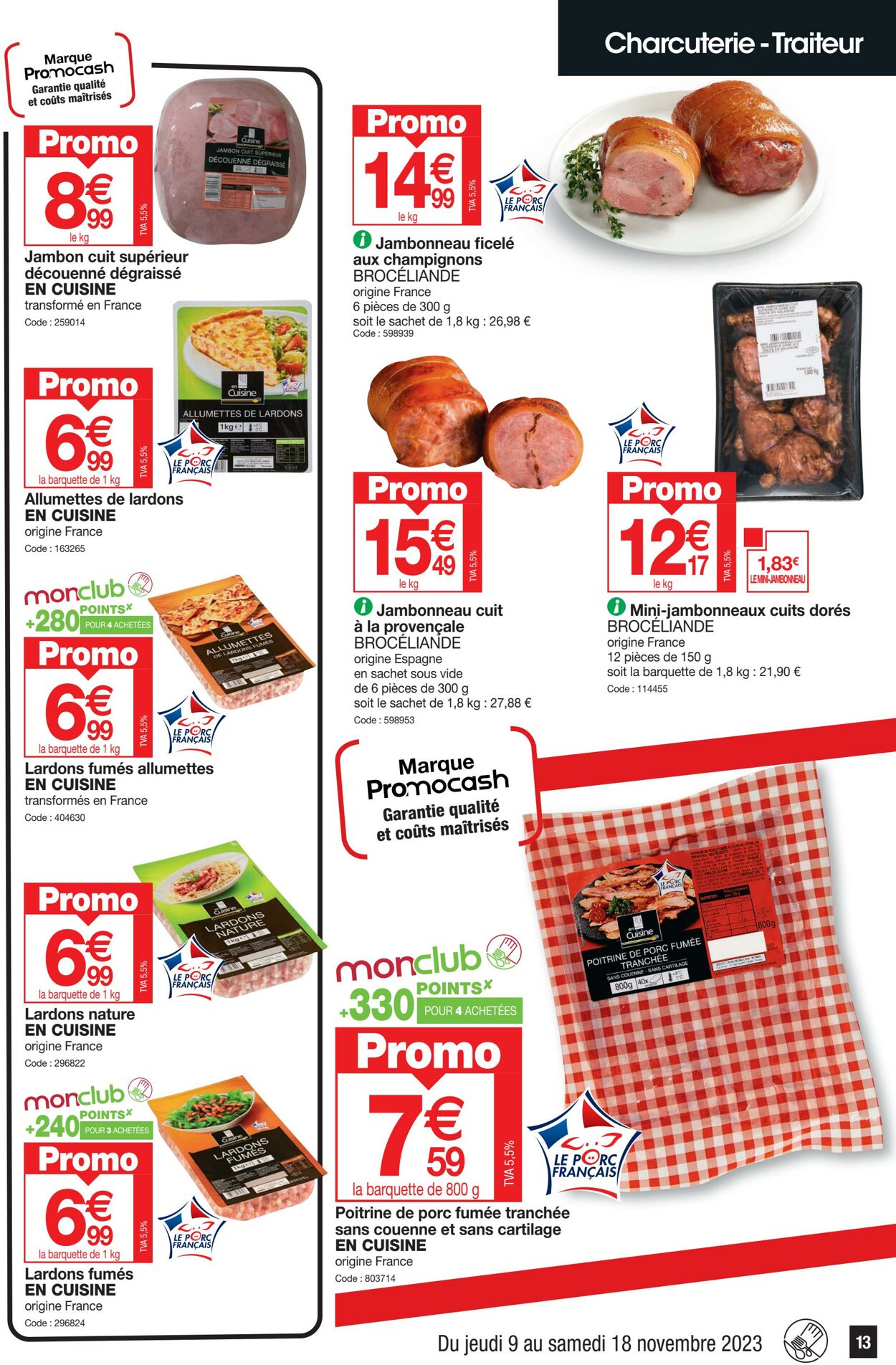 Catalogue Promocash 09.11.2023 - 18.11.2023