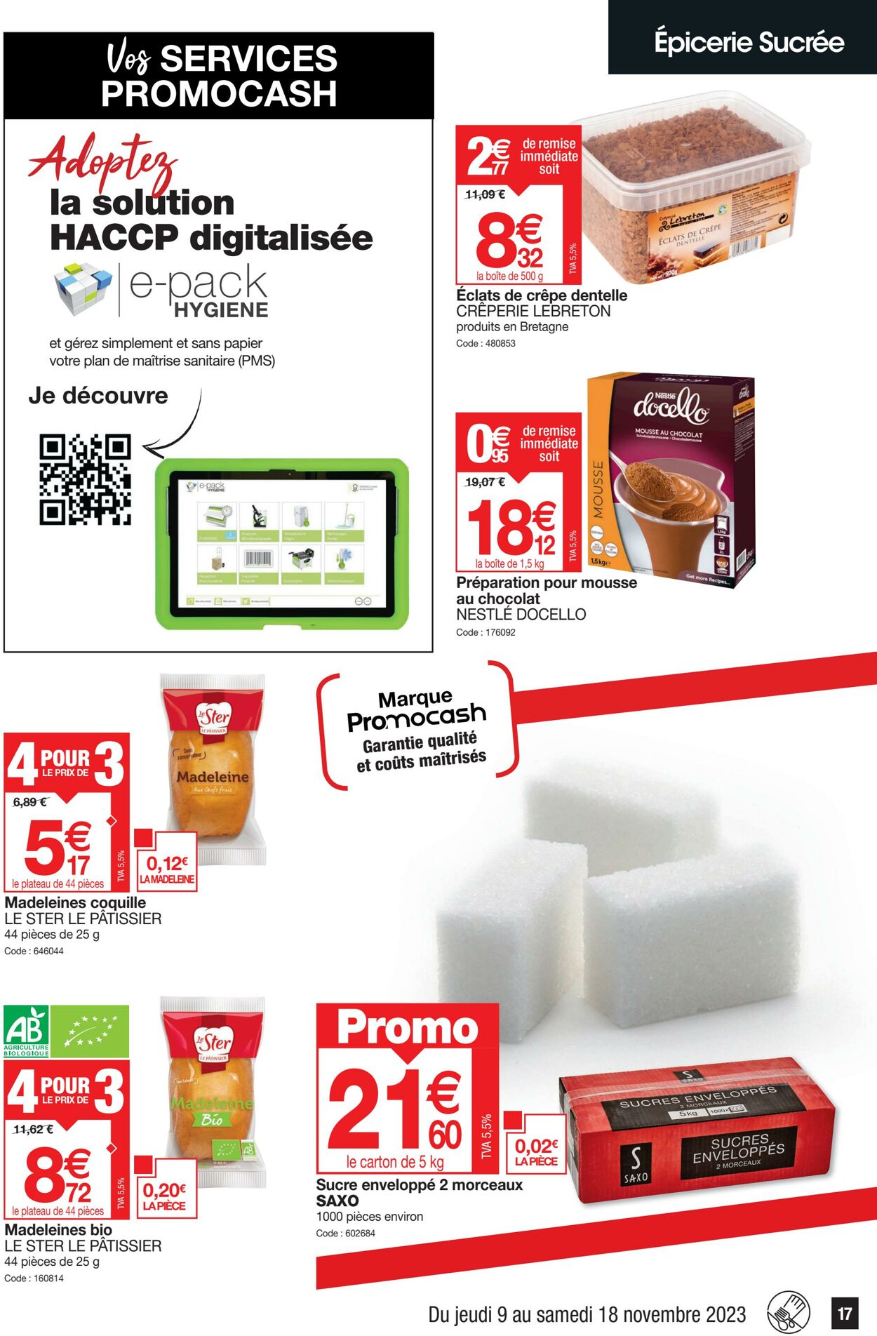 Catalogue Promocash 09.11.2023 - 18.11.2023