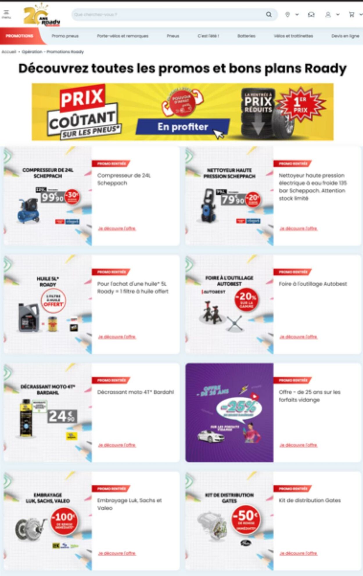 Roady Catalogues promotionnels