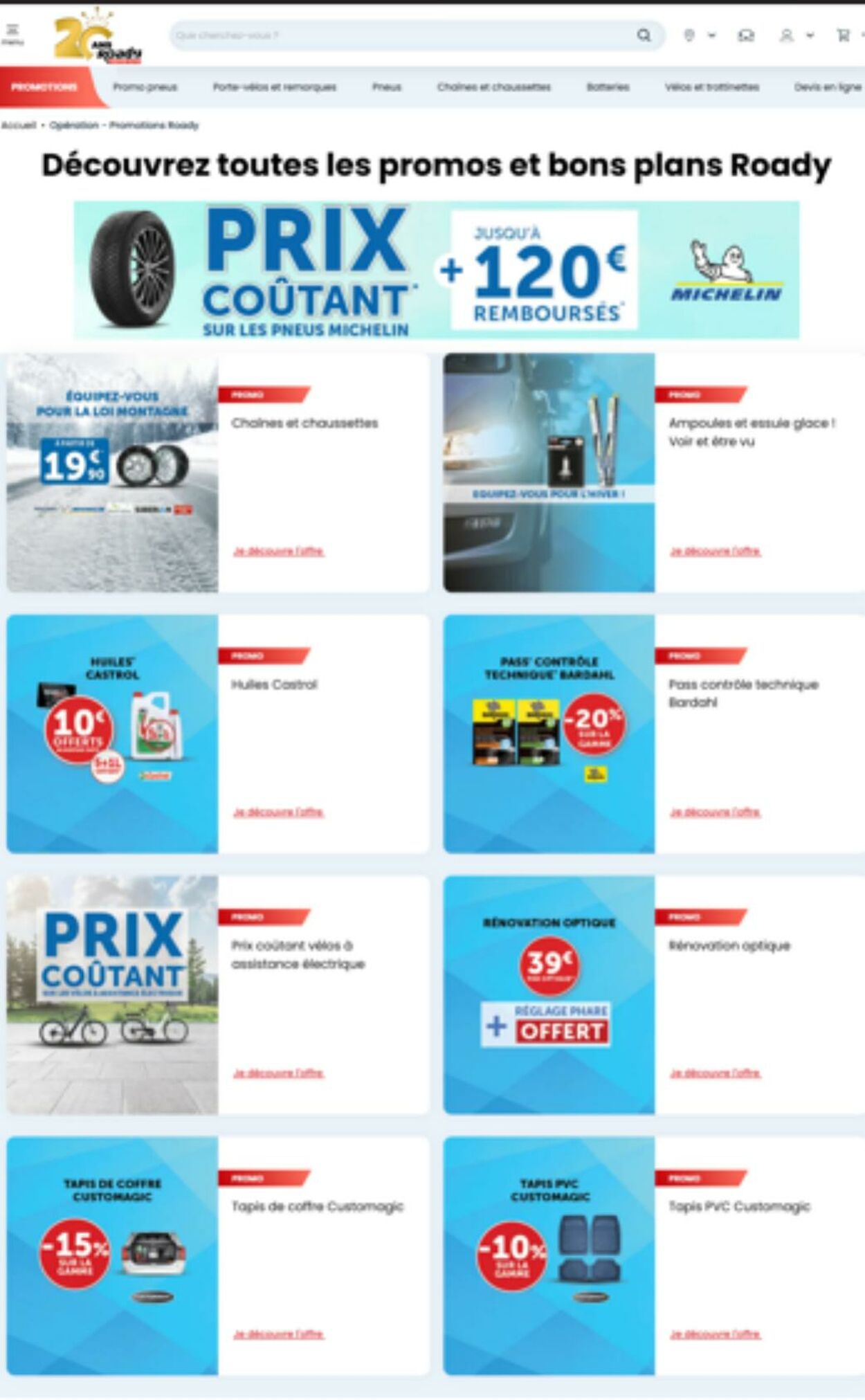 Roady Catalogues promotionnels