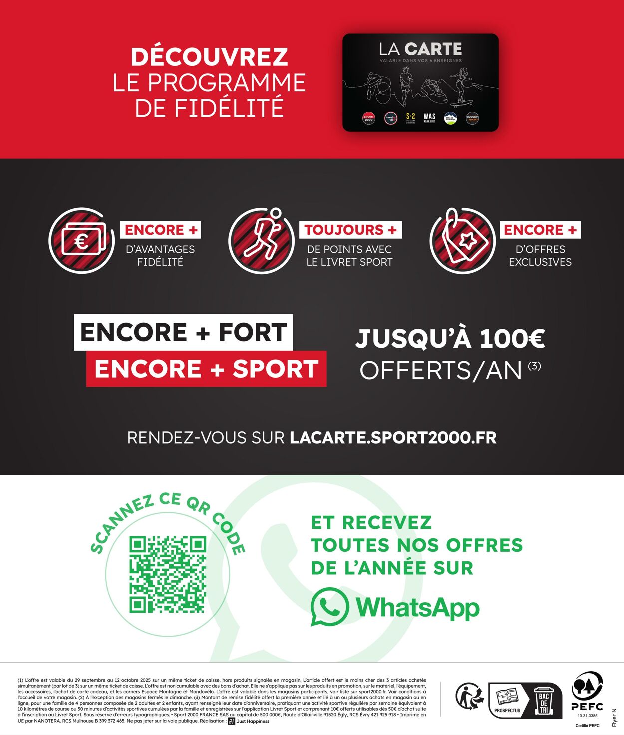 Catalogue Sport 2000 28.09.2025 - 12.10.2025