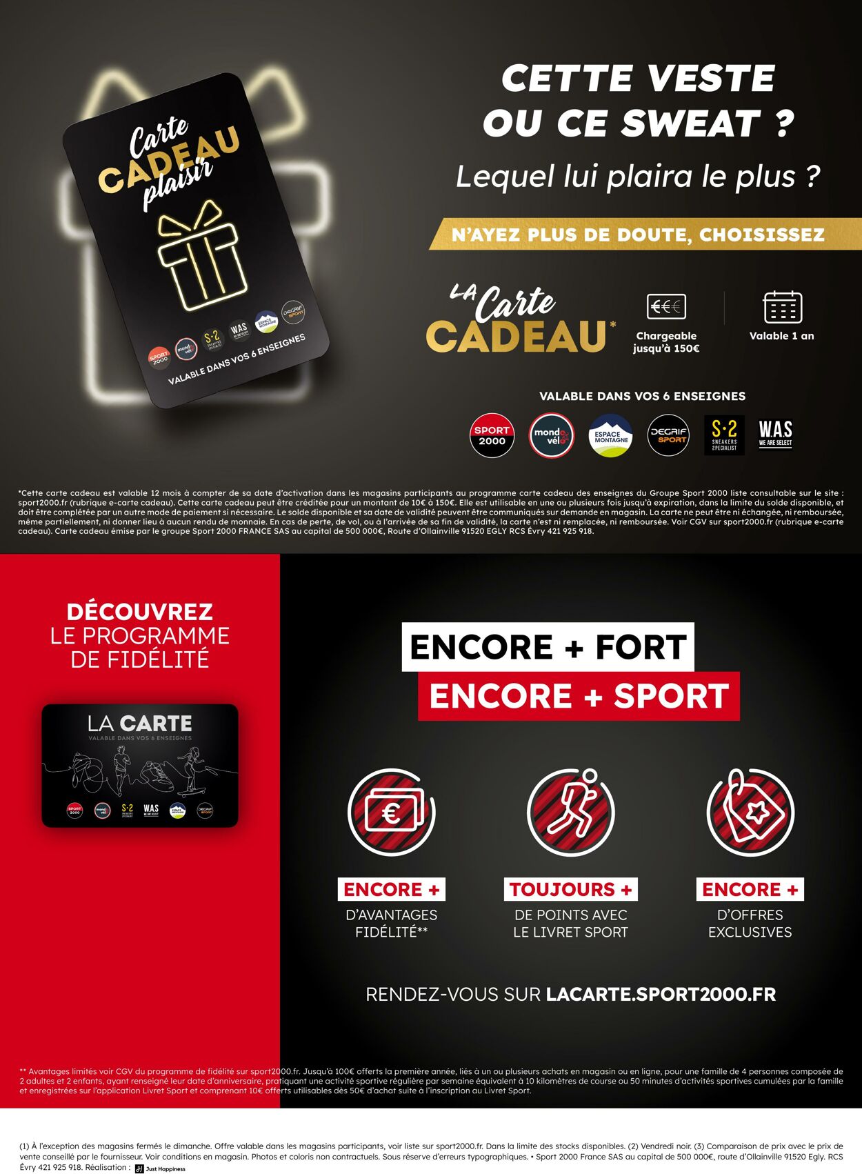Catalogue Sport 2000 06.11.2025 - 23.11.2025