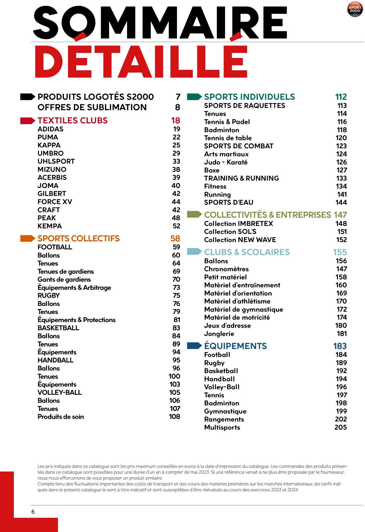 Catalogue Sport 2000 22.05.2025 - 05.06.2025