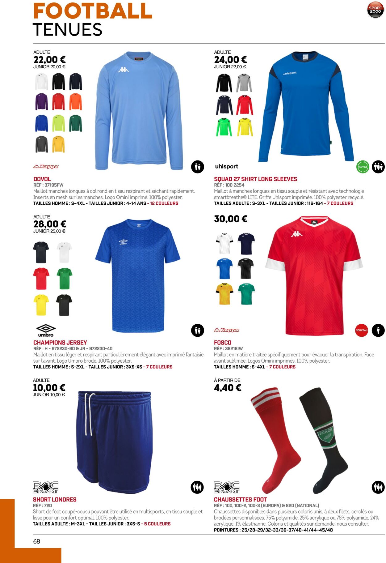 Catalogue Sport 2000 22.05.2025 - 05.06.2025
