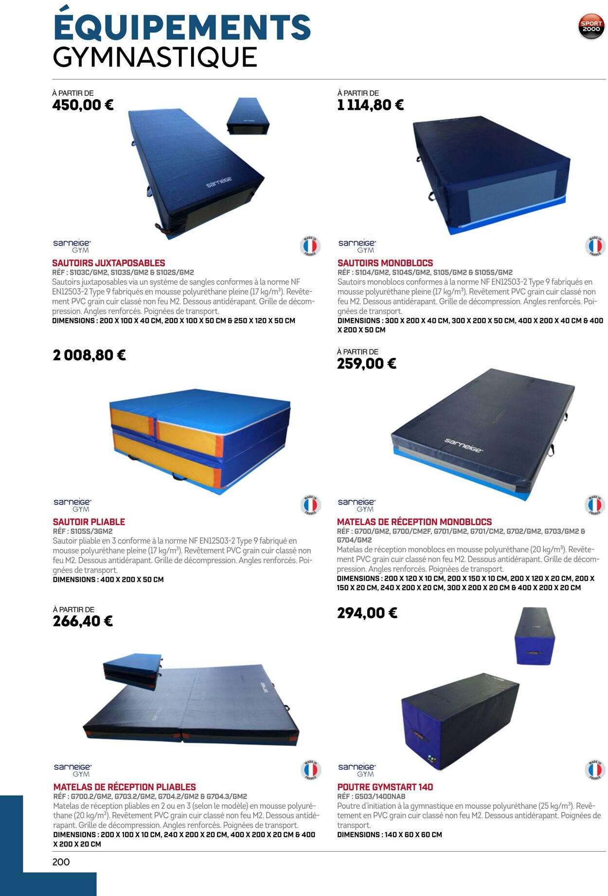 Catalogue Sport 2000 22.05.2025 - 05.06.2025