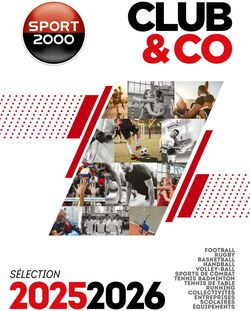 Catalogue Sport 2000 30.11.2025 - 25.12.2025
