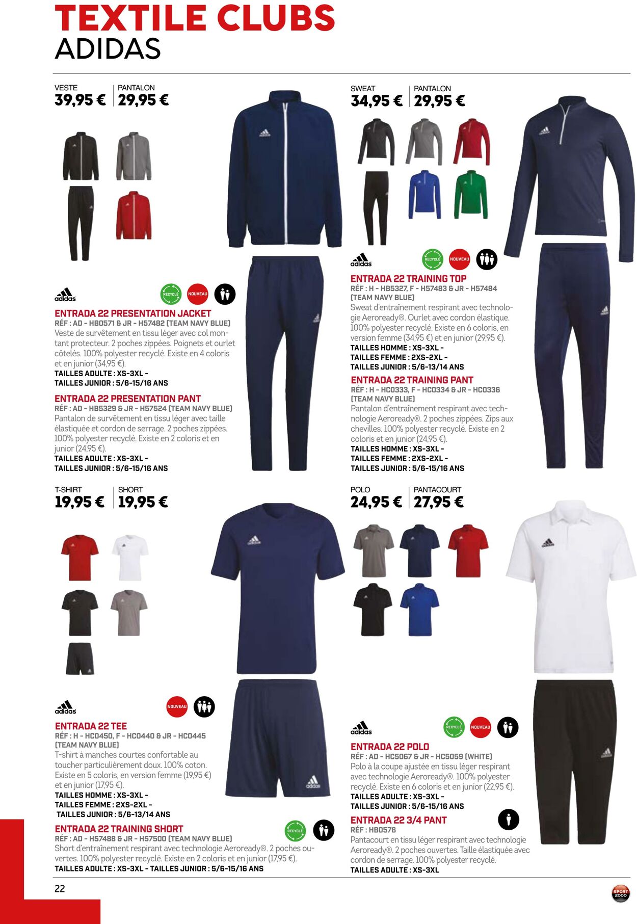 Catalogue Sport 2000 01.05.2022 - 30.04.2023